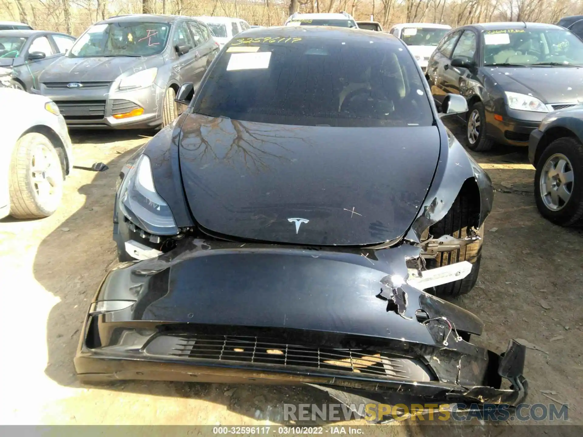 6 Фотография поврежденного автомобиля 5YJ3E1EC9MF054427 TESLA MODEL 3 2021