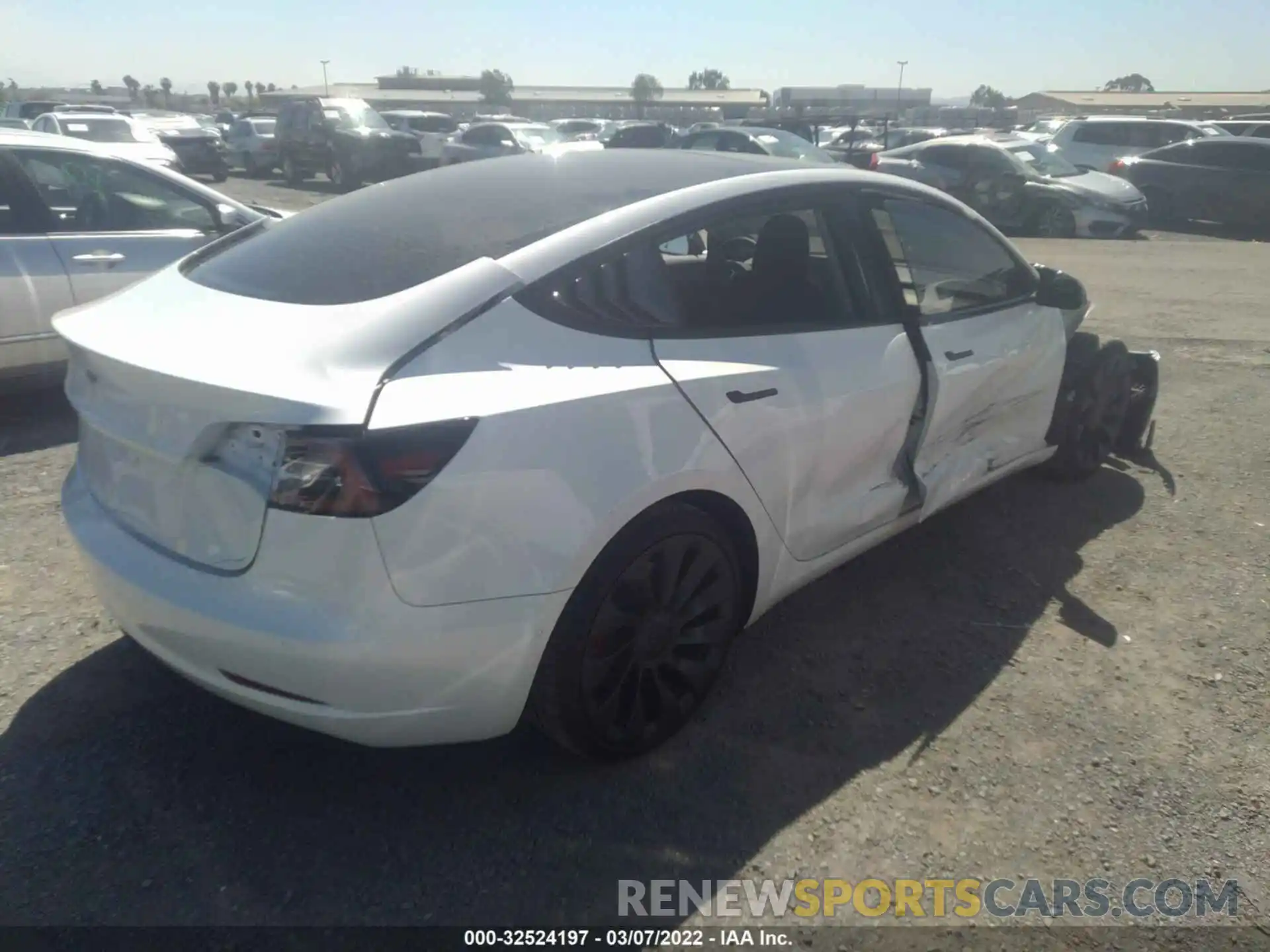 4 Photograph of a damaged car 5YJ3E1EC9MF076248 TESLA MODEL 3 2021