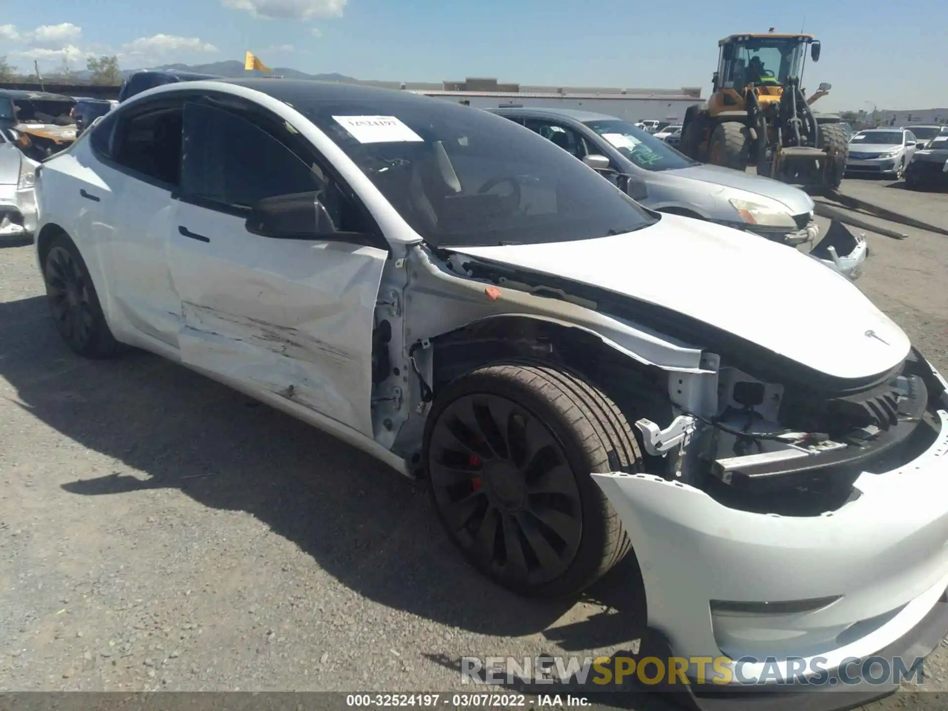 6 Photograph of a damaged car 5YJ3E1EC9MF076248 TESLA MODEL 3 2021