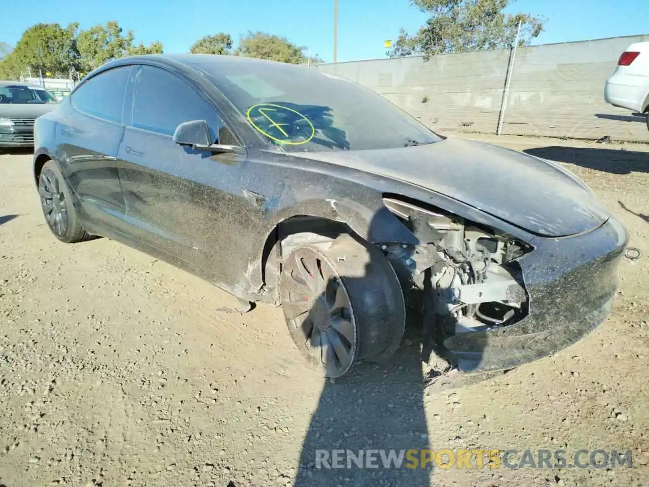 9 Photograph of a damaged car 5YJ3E1ECXMF069809 TESLA MODEL 3 2021