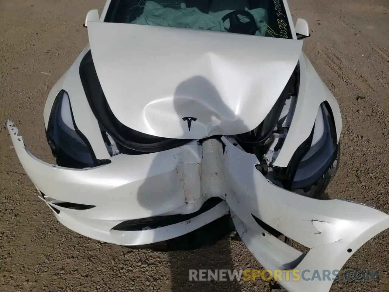 7 Photograph of a damaged car 5YJ3E1ECXMF926257 TESLA MODEL 3 2021