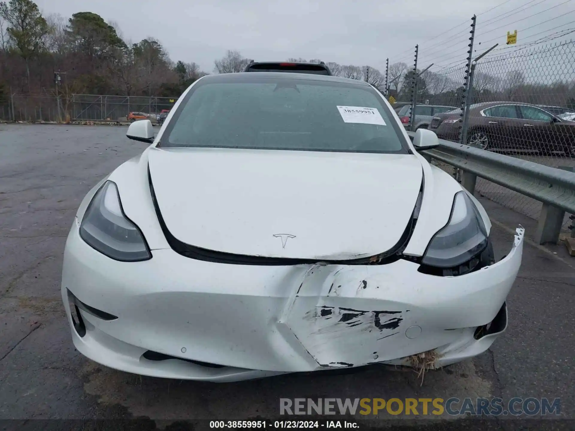 11 Photograph of a damaged car 5YJ3E1EA0NF113543 TESLA MODEL 3 2022