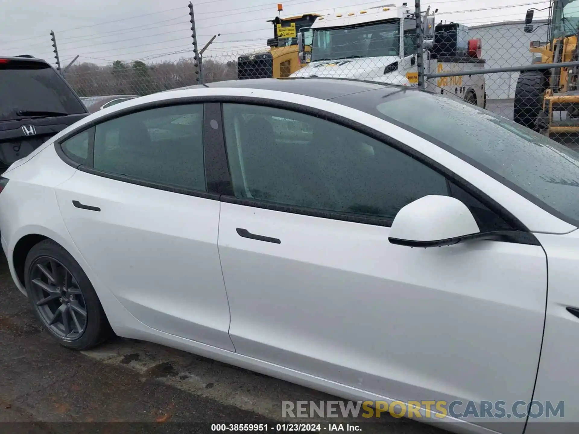 12 Photograph of a damaged car 5YJ3E1EA0NF113543 TESLA MODEL 3 2022