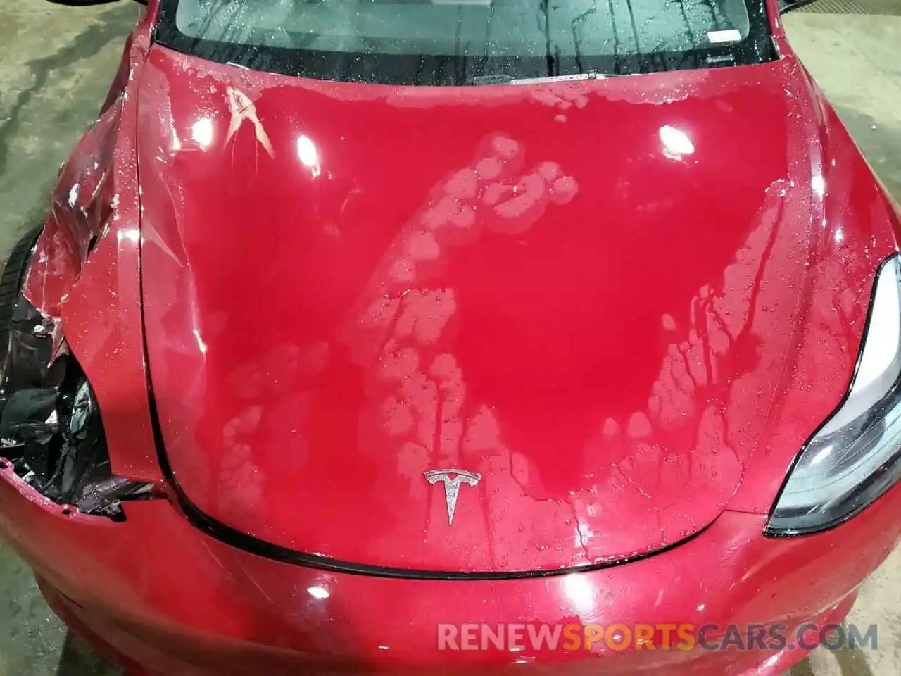 11 Photograph of a damaged car 5YJ3E1EA0NF304752 TESLA MODEL 3 2022