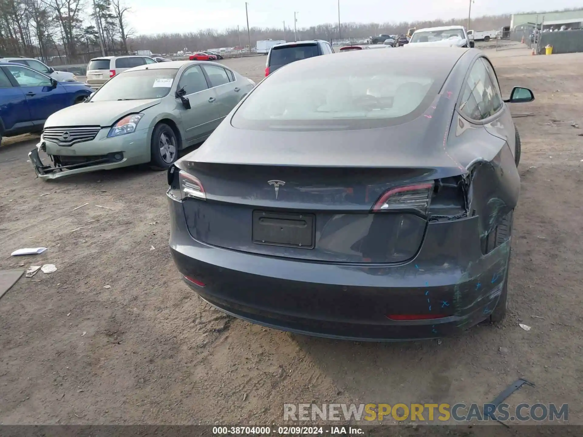 20 Фотография поврежденного автомобиля 5YJ3E1EA0NF327870 TESLA MODEL 3 2022