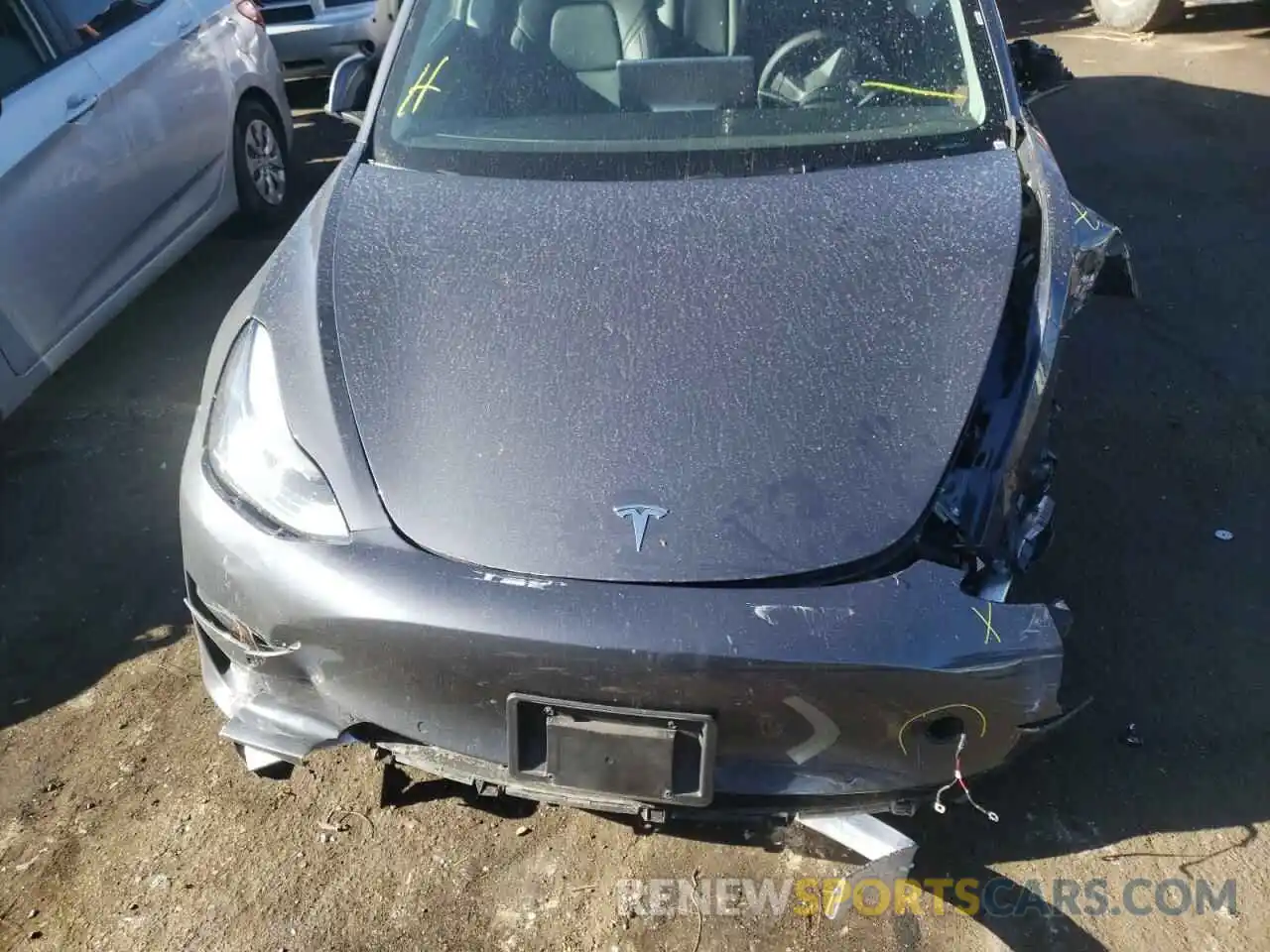 7 Photograph of a damaged car 5YJ3E1EA1NF189997 TESLA MODEL 3 2022