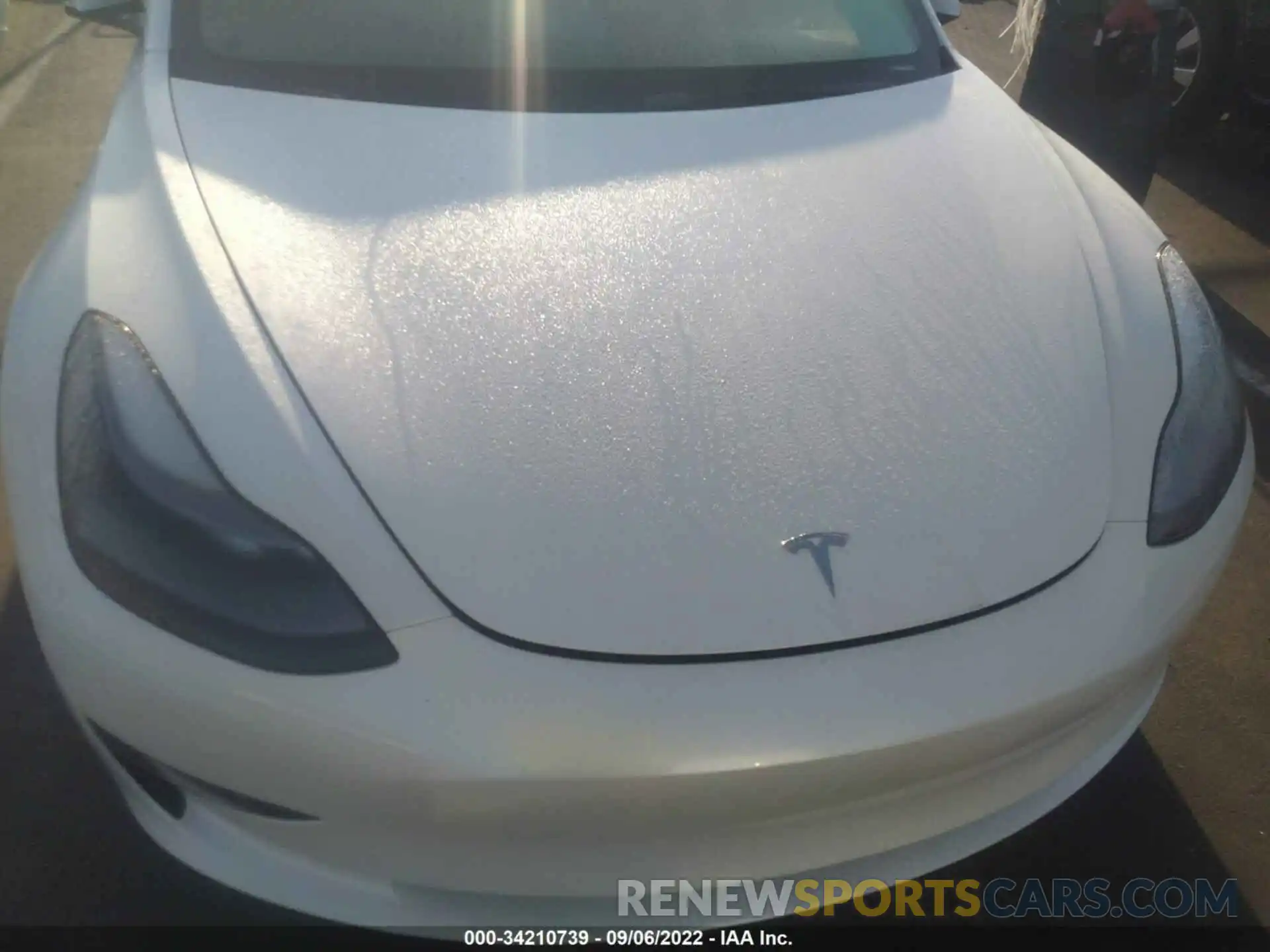 10 Photograph of a damaged car 5YJ3E1EA2NF110448 TESLA MODEL 3 2022