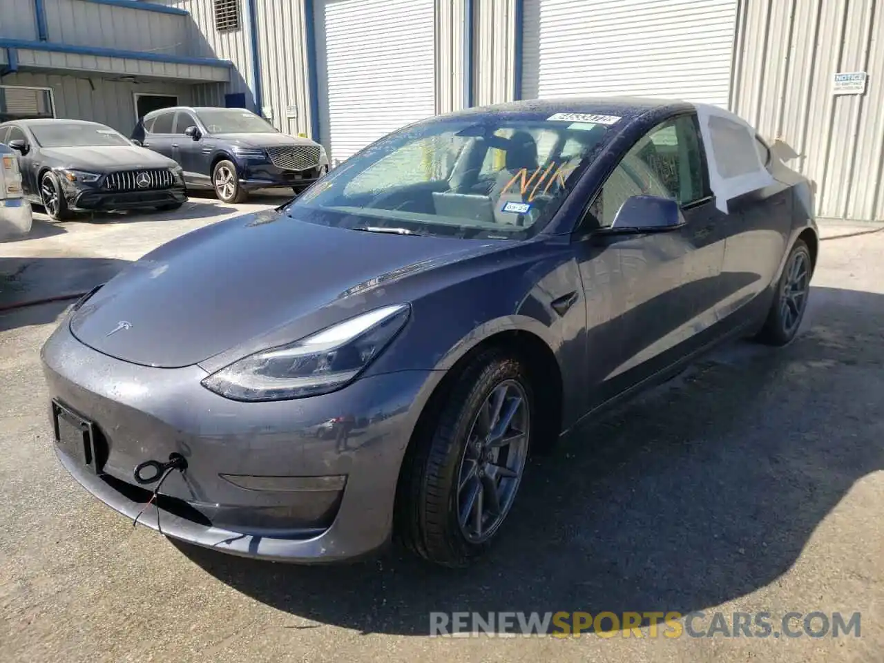 2 Фотография поврежденного автомобиля 5YJ3E1EA2NF188762 TESLA MODEL 3 2022