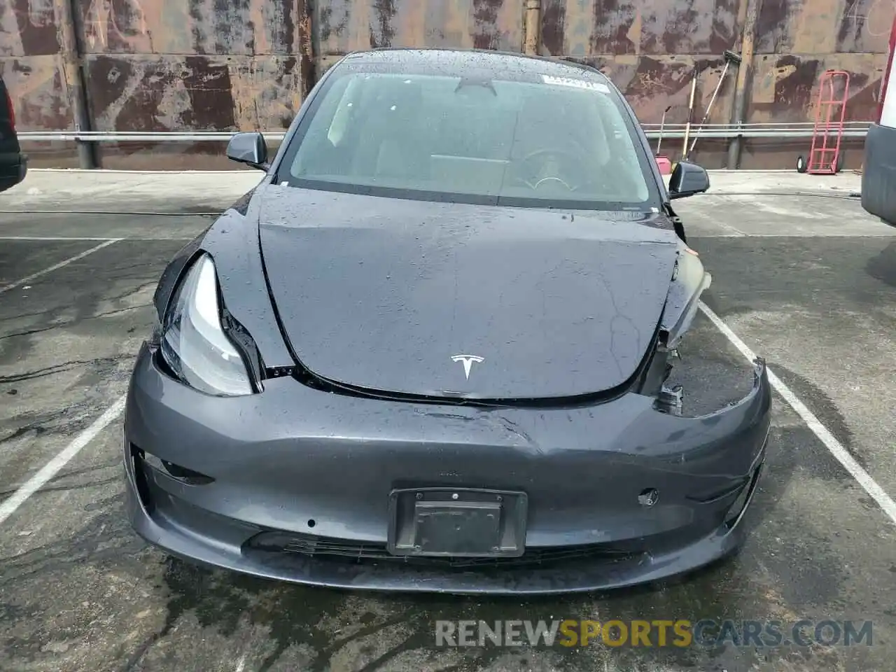 5 Photograph of a damaged car 5YJ3E1EA2NF286190 TESLA MODEL 3 2022