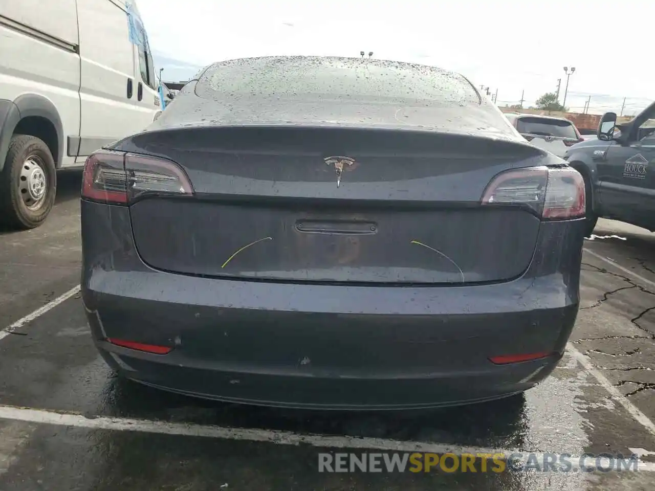 6 Photograph of a damaged car 5YJ3E1EA2NF286190 TESLA MODEL 3 2022