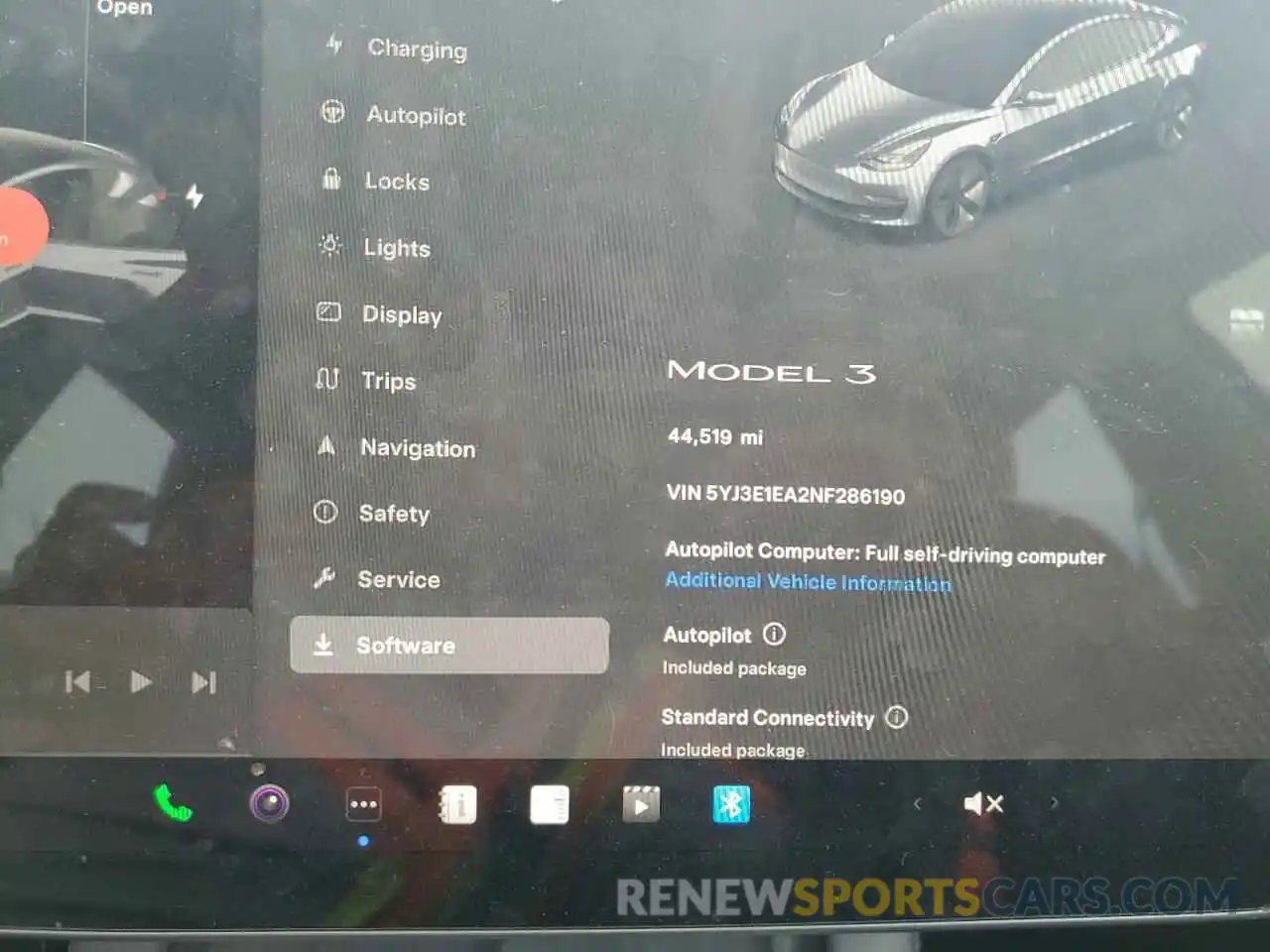 9 Фотография поврежденного автомобиля 5YJ3E1EA2NF286190 TESLA MODEL 3 2022