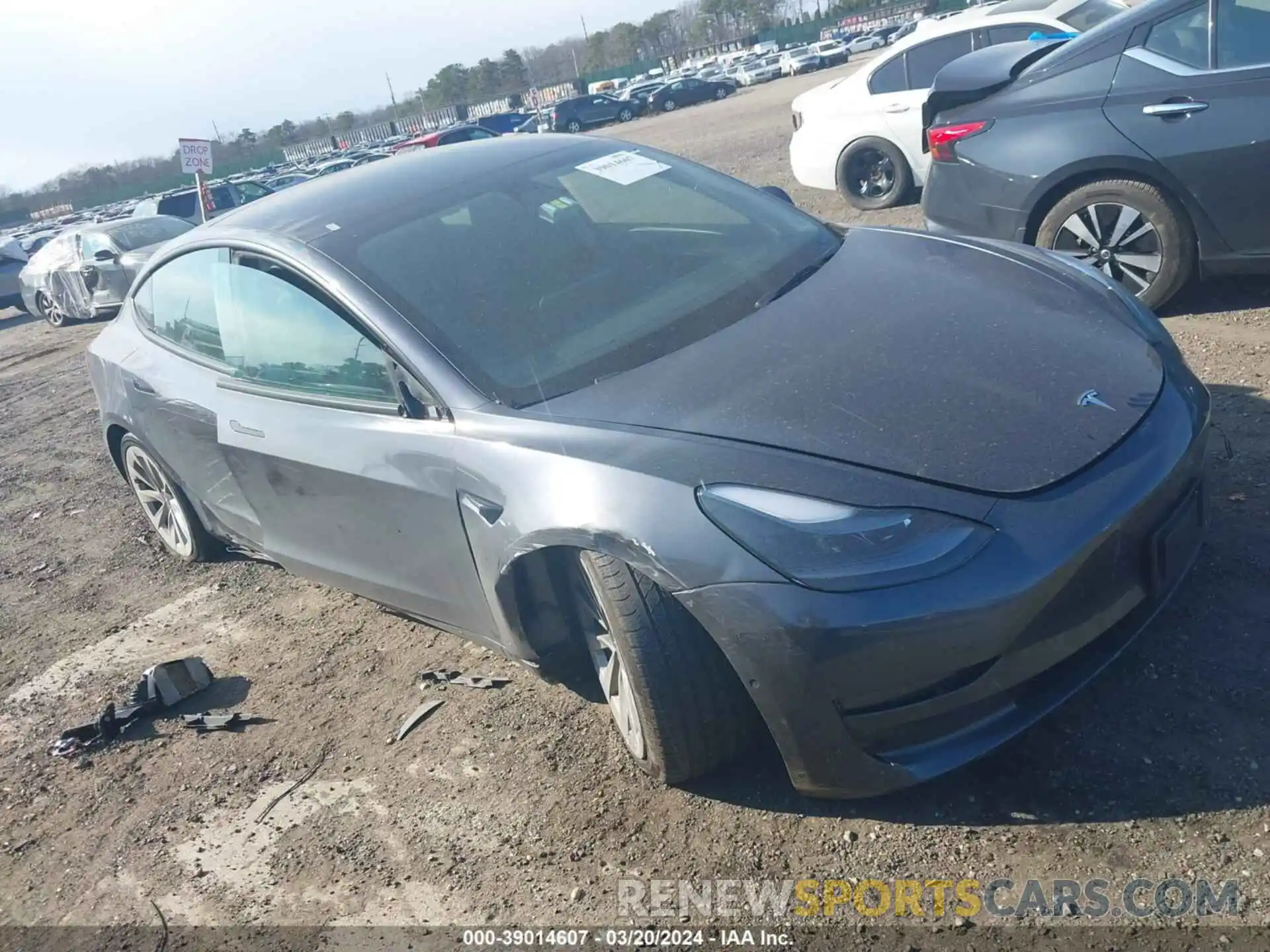 1 Фотография поврежденного автомобиля 5YJ3E1EA2NF286920 TESLA MODEL 3 2022