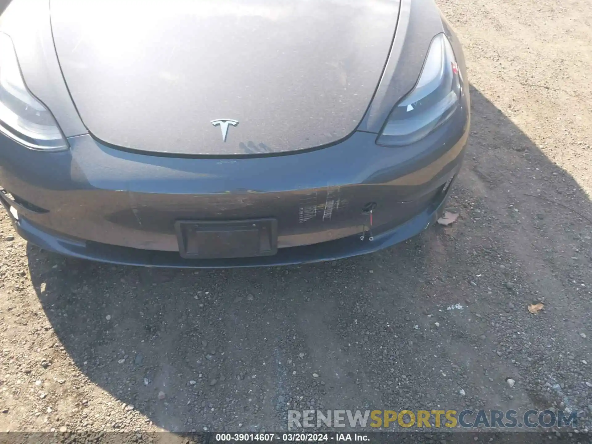 13 Photograph of a damaged car 5YJ3E1EA2NF286920 TESLA MODEL 3 2022