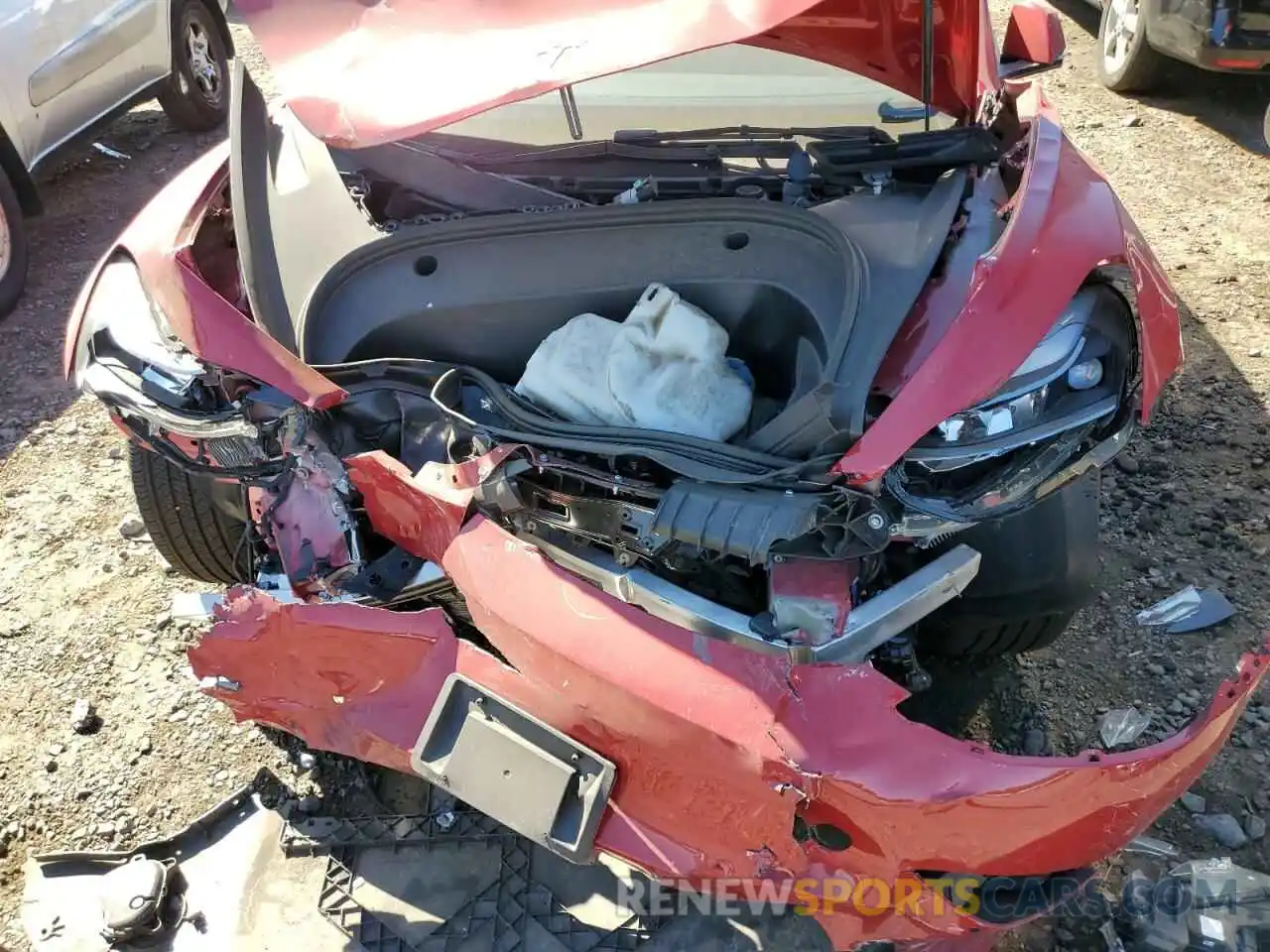 7 Photograph of a damaged car 5YJ3E1EA2NF288330 TESLA MODEL 3 2022