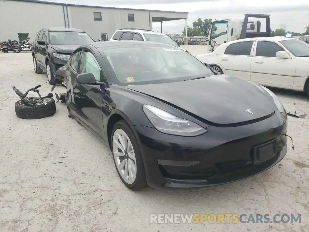 1 Фотография поврежденного автомобиля 5YJ3E1EA3NF185658 TESLA MODEL 3 2022