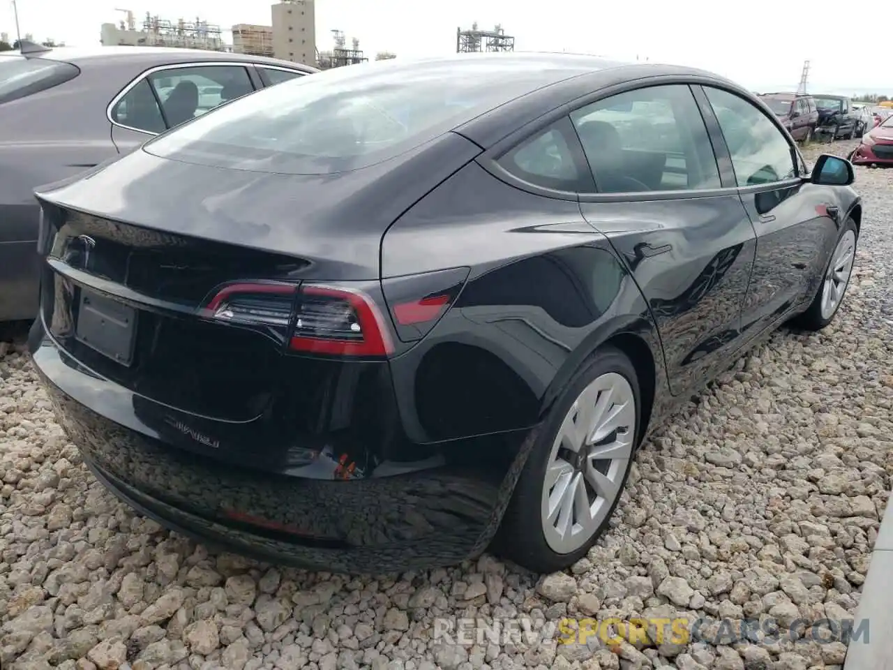 4 Фотография поврежденного автомобиля 5YJ3E1EA3NF188060 TESLA MODEL 3 2022