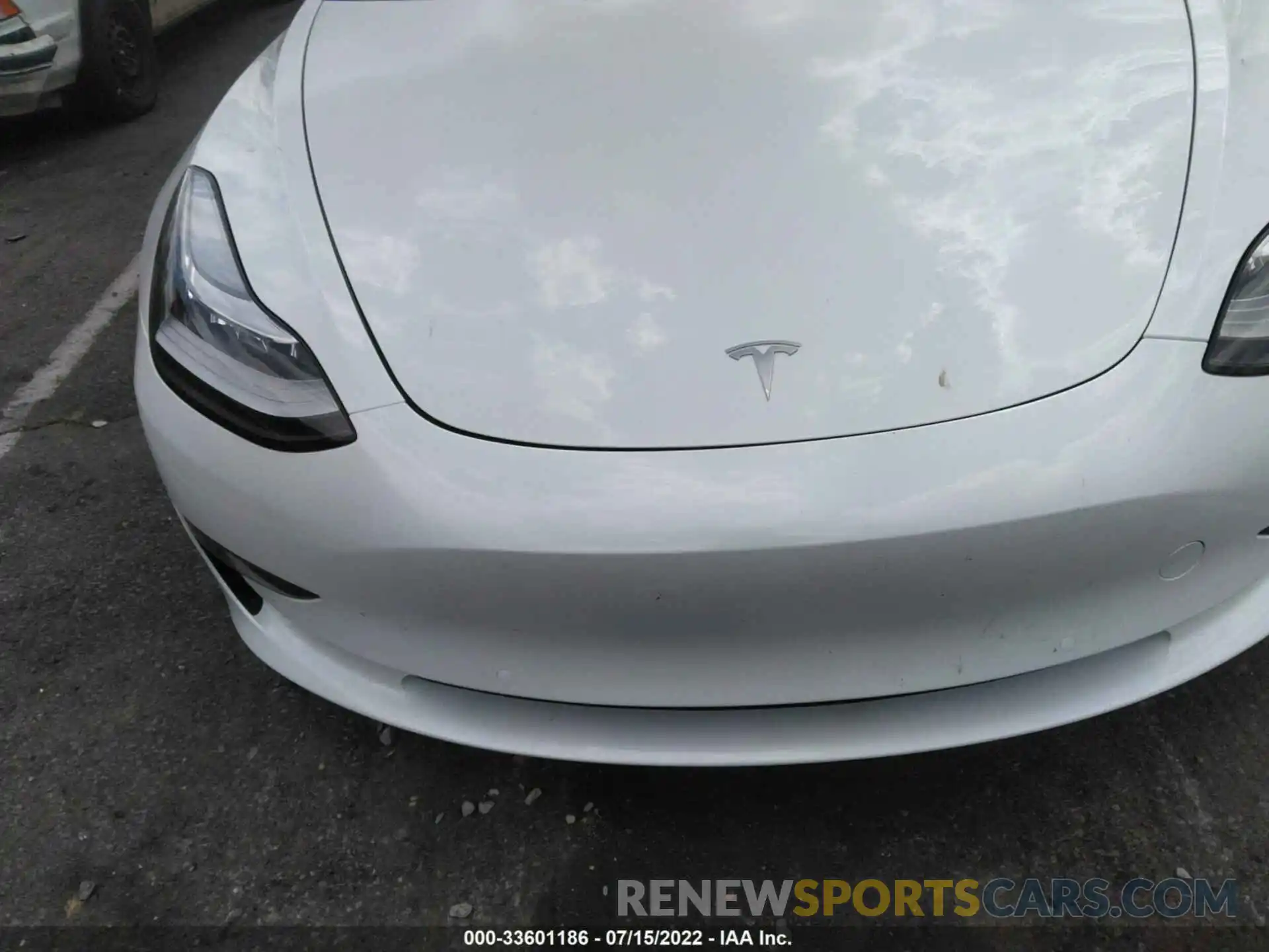 10 Photograph of a damaged car 5YJ3E1EA3NF241405 TESLA MODEL 3 2022