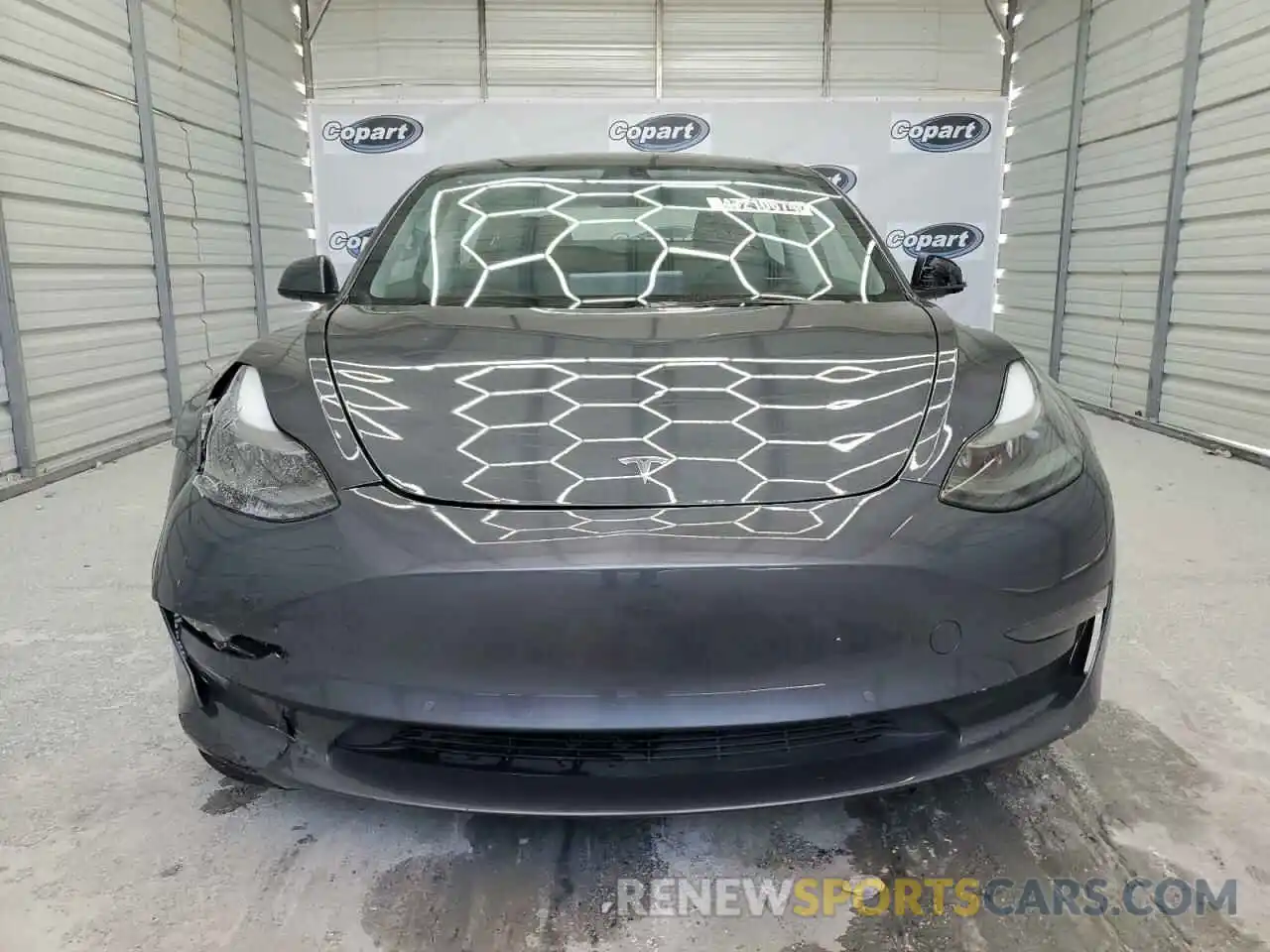 5 Photograph of a damaged car 5YJ3E1EA3NF291074 TESLA MODEL 3 2022