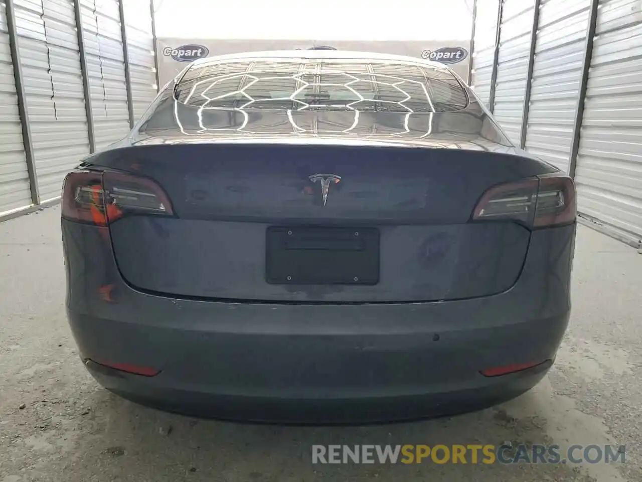 6 Photograph of a damaged car 5YJ3E1EA3NF291074 TESLA MODEL 3 2022