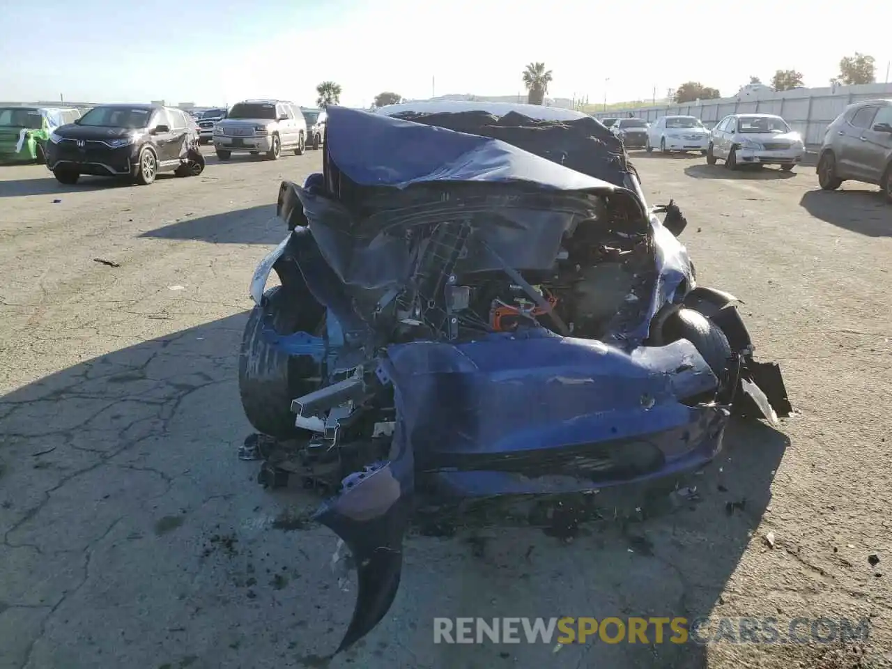 5 Photograph of a damaged car 5YJ3E1EA4NF123007 TESLA MODEL 3 2022