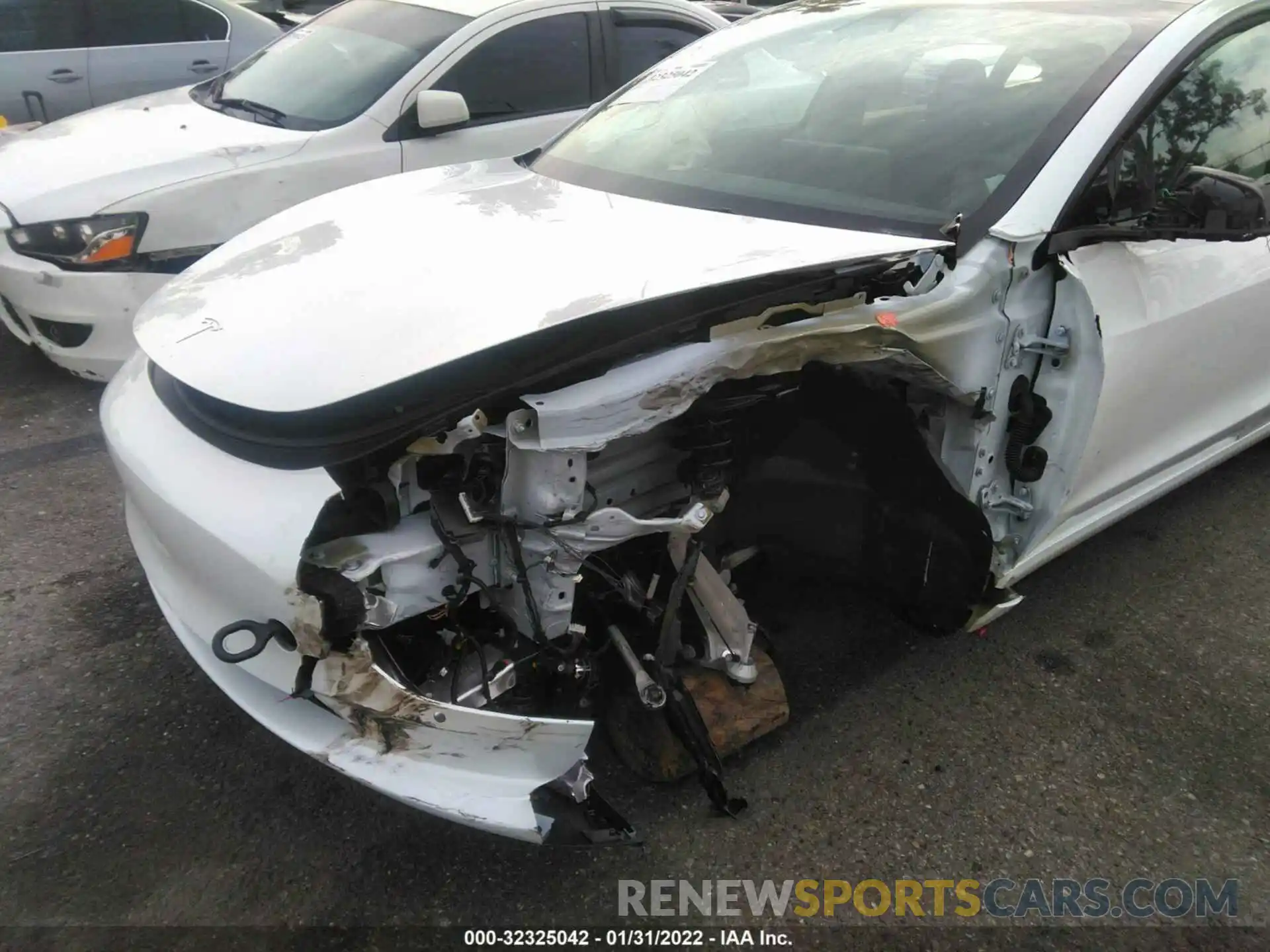 6 Photograph of a damaged car 5YJ3E1EA4NF133777 TESLA MODEL 3 2022