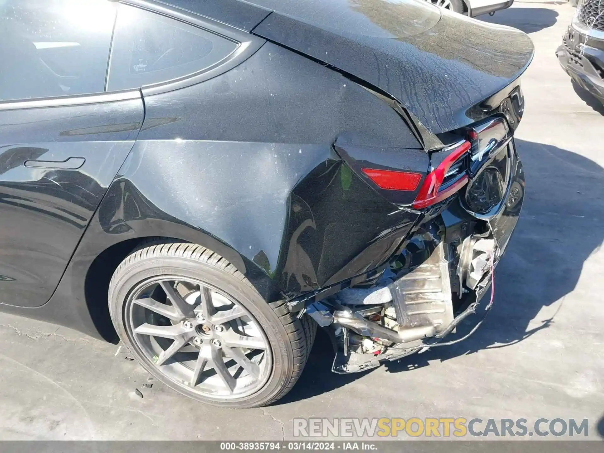 12 Photograph of a damaged car 5YJ3E1EA4NF148506 TESLA MODEL 3 2022