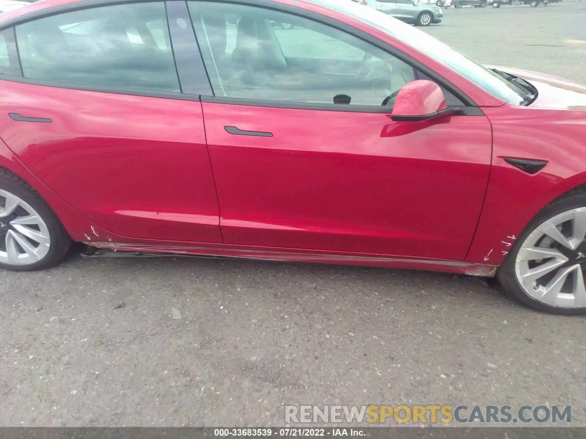 6 Photograph of a damaged car 5YJ3E1EA4NF184888 TESLA MODEL 3 2022