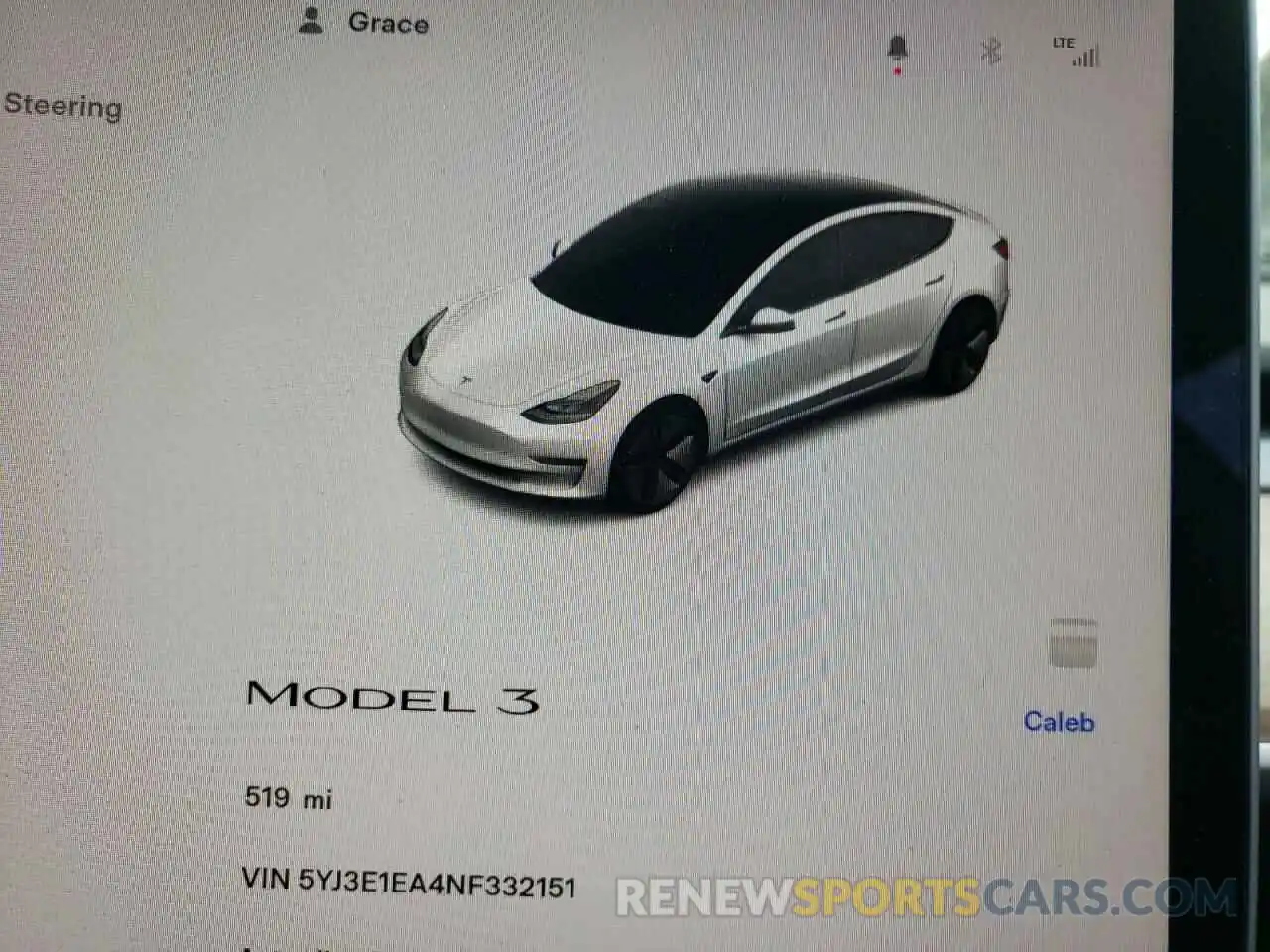 8 Фотография поврежденного автомобиля 5YJ3E1EA4NF332151 TESLA MODEL 3 2022