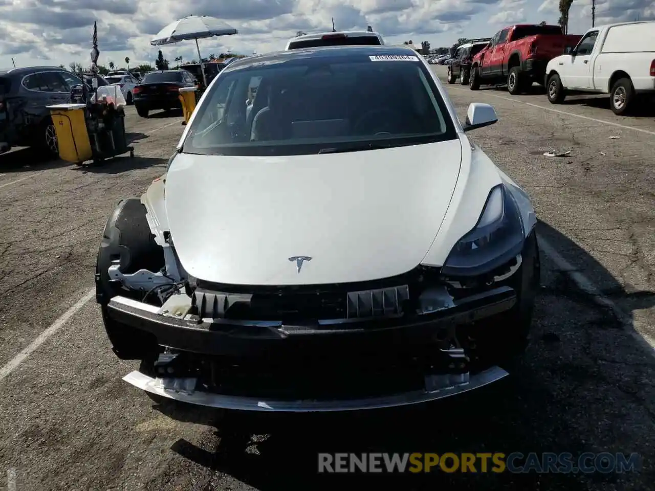 5 Photograph of a damaged car 5YJ3E1EA4NF359320 TESLA MODEL 3 2022