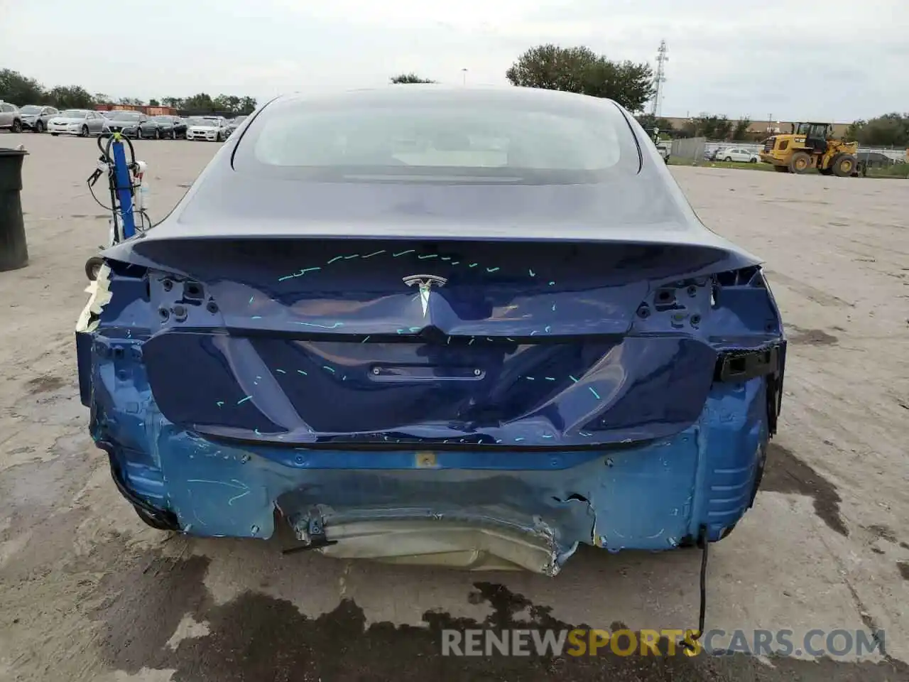 6 Photograph of a damaged car 5YJ3E1EA5NF188108 TESLA MODEL 3 2022