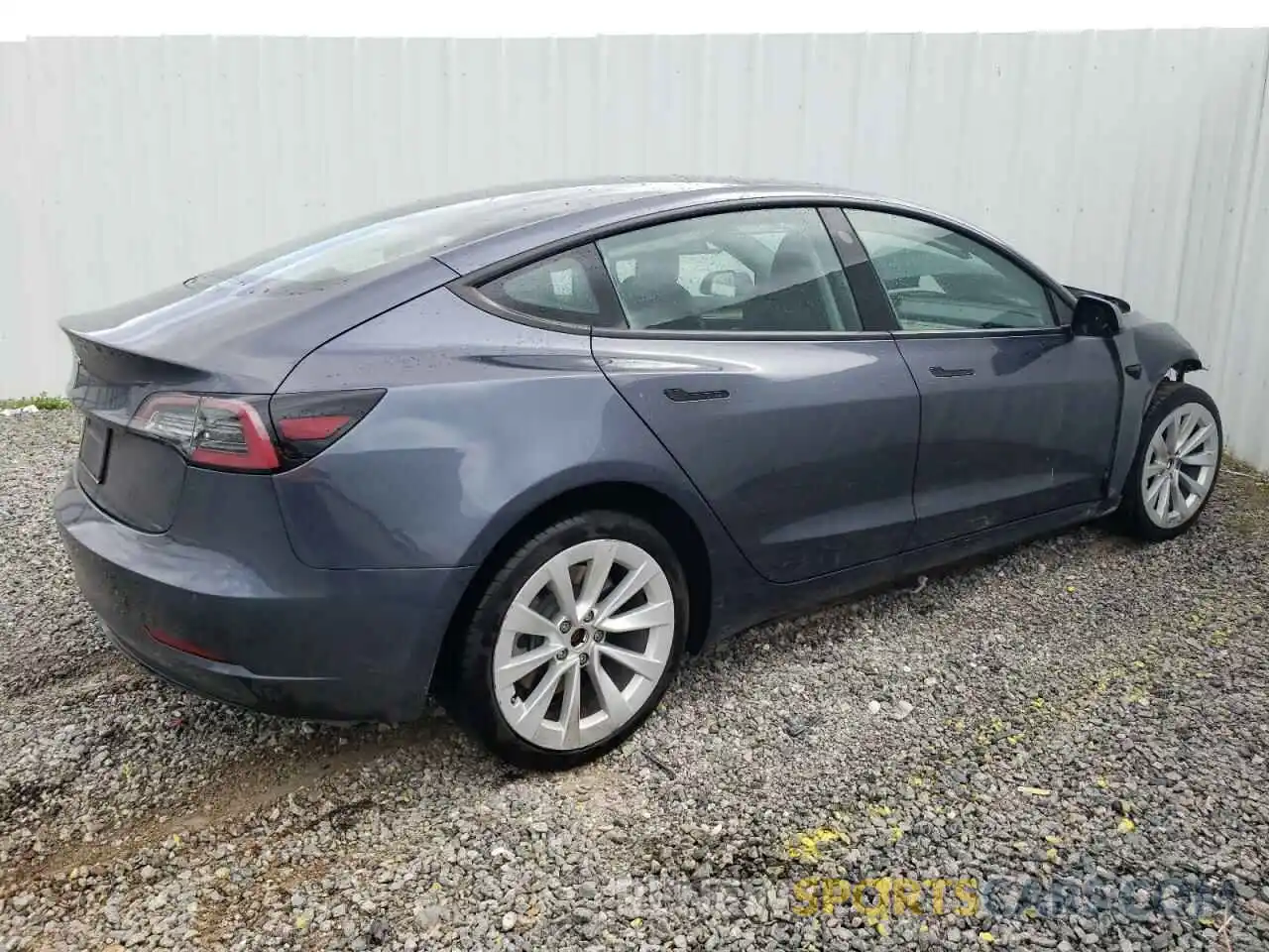 3 Photograph of a damaged car 5YJ3E1EA5NF290671 TESLA MODEL 3 2022