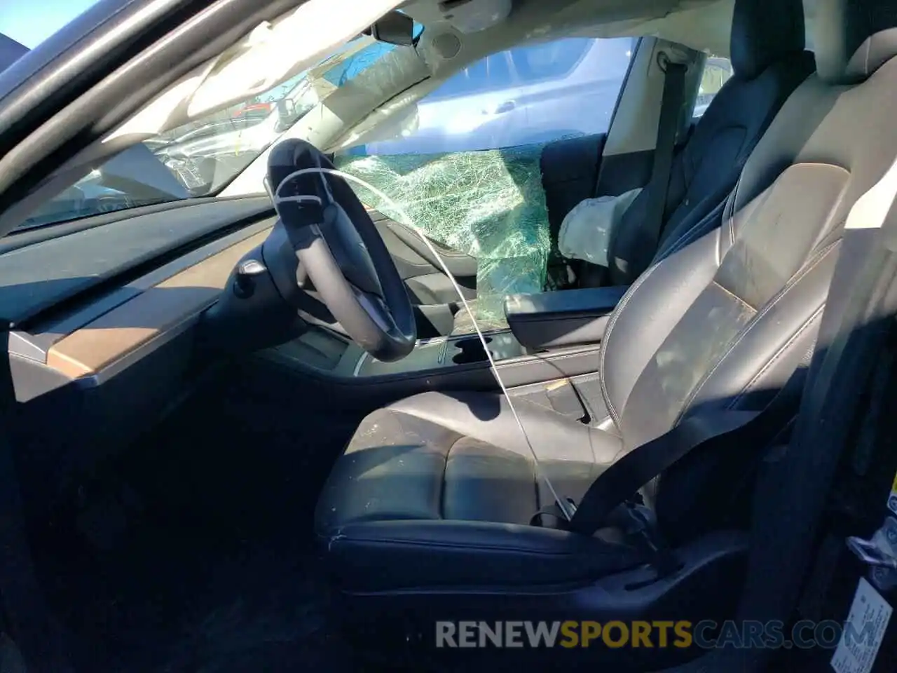 7 Photograph of a damaged car 5YJ3E1EA5NF372366 TESLA MODEL 3 2022