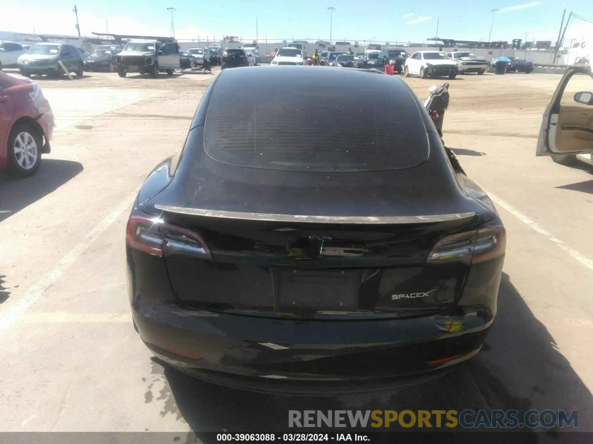 15 Photograph of a damaged car 5YJ3E1EA6NF113448 TESLA MODEL 3 2022