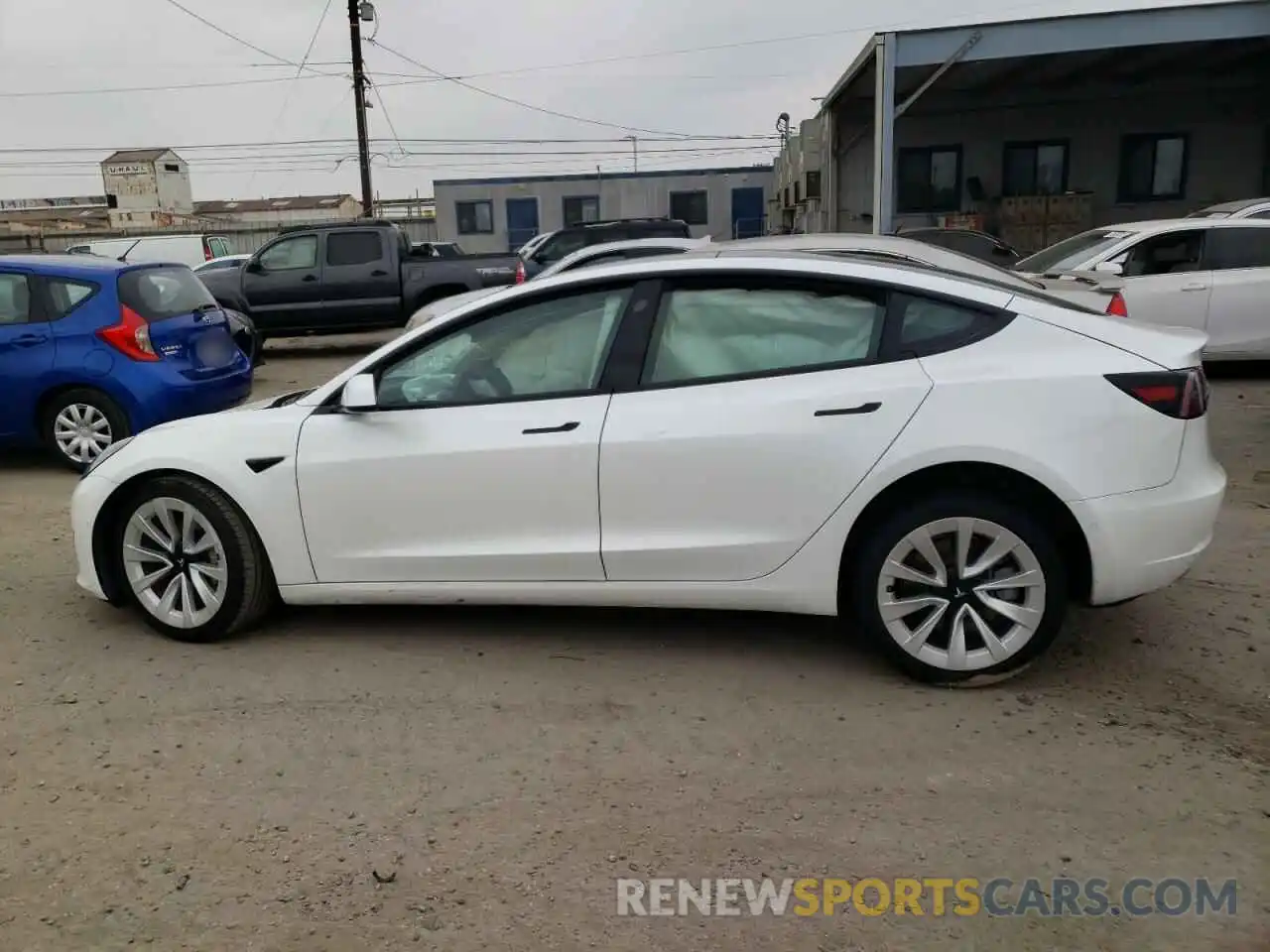 9 Фотография поврежденного автомобиля 5YJ3E1EA6NF143887 TESLA MODEL 3 2022