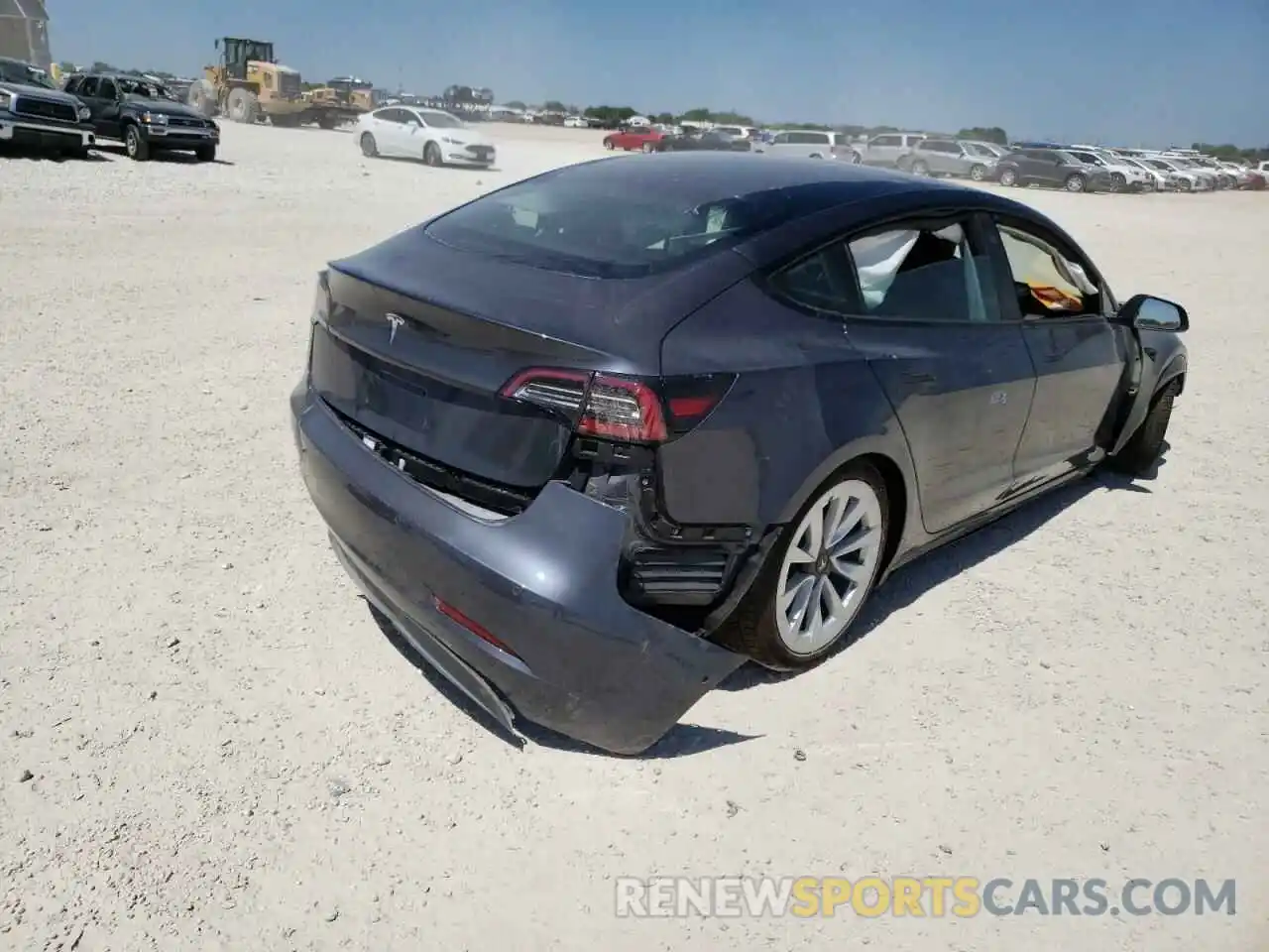 4 Photograph of a damaged car 5YJ3E1EA6NF188943 TESLA MODEL 3 2022