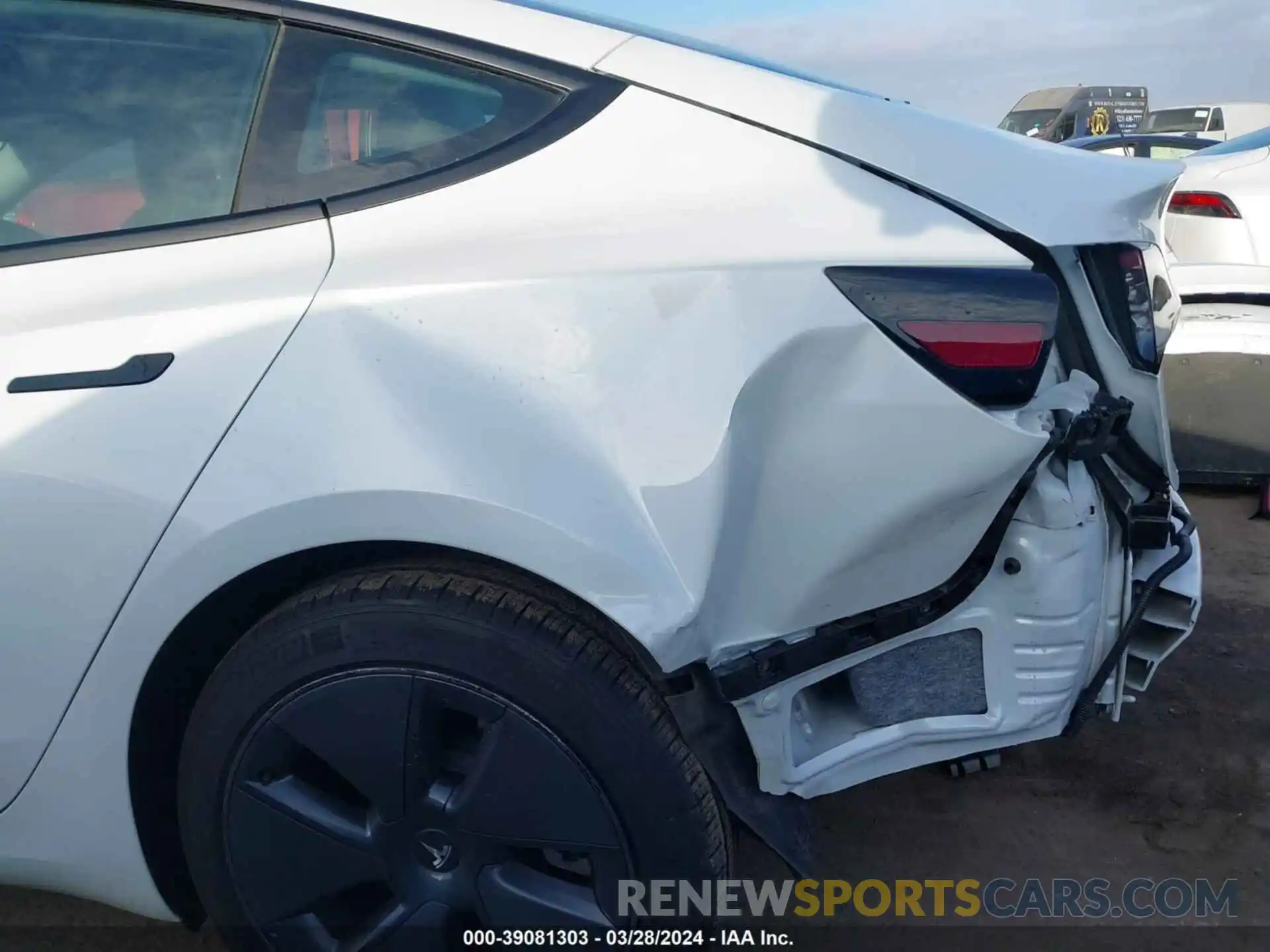 20 Photograph of a damaged car 5YJ3E1EA6NF375969 TESLA MODEL 3 2022