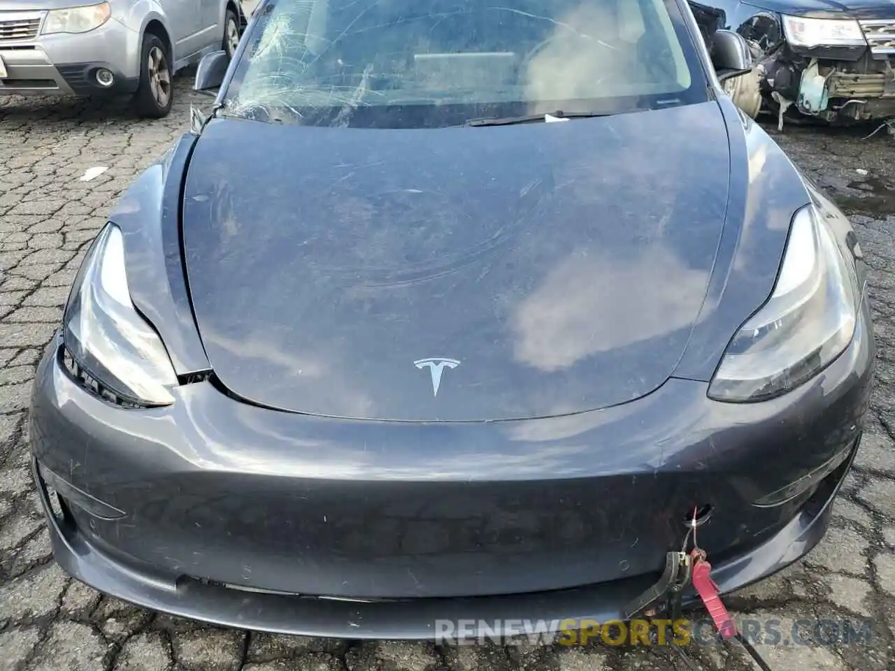 11 Photograph of a damaged car 5YJ3E1EA7NF120974 TESLA MODEL 3 2022