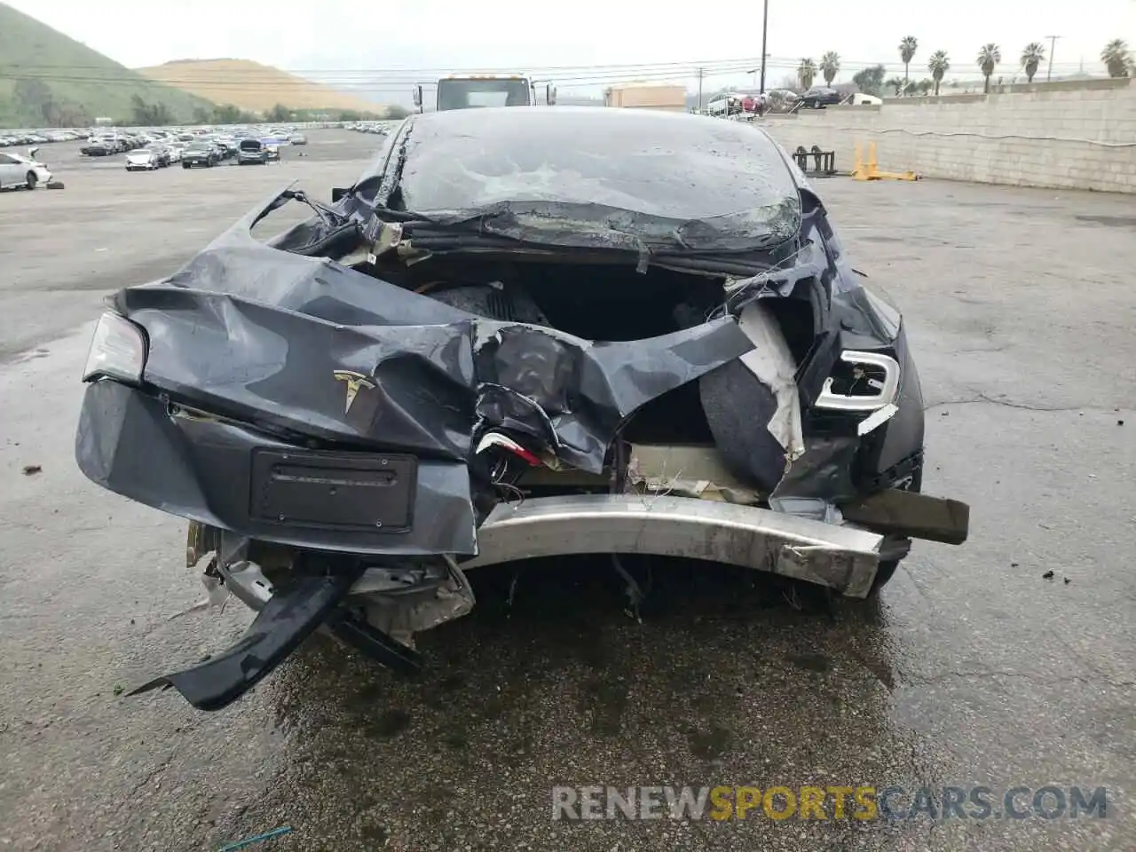 6 Photograph of a damaged car 5YJ3E1EA7NF120974 TESLA MODEL 3 2022