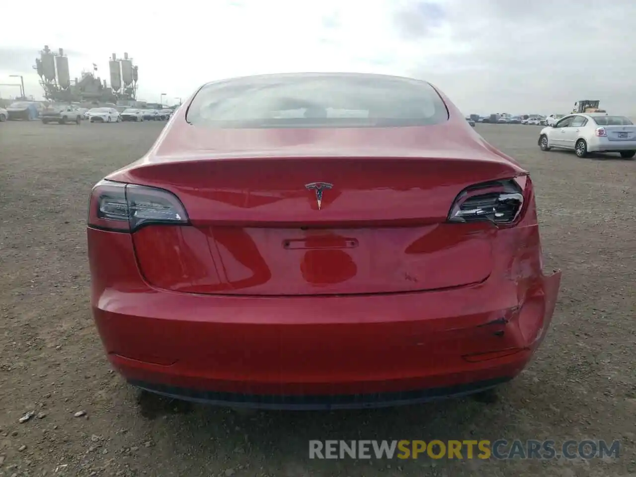 6 Photograph of a damaged car 5YJ3E1EA7NF144403 TESLA MODEL 3 2022