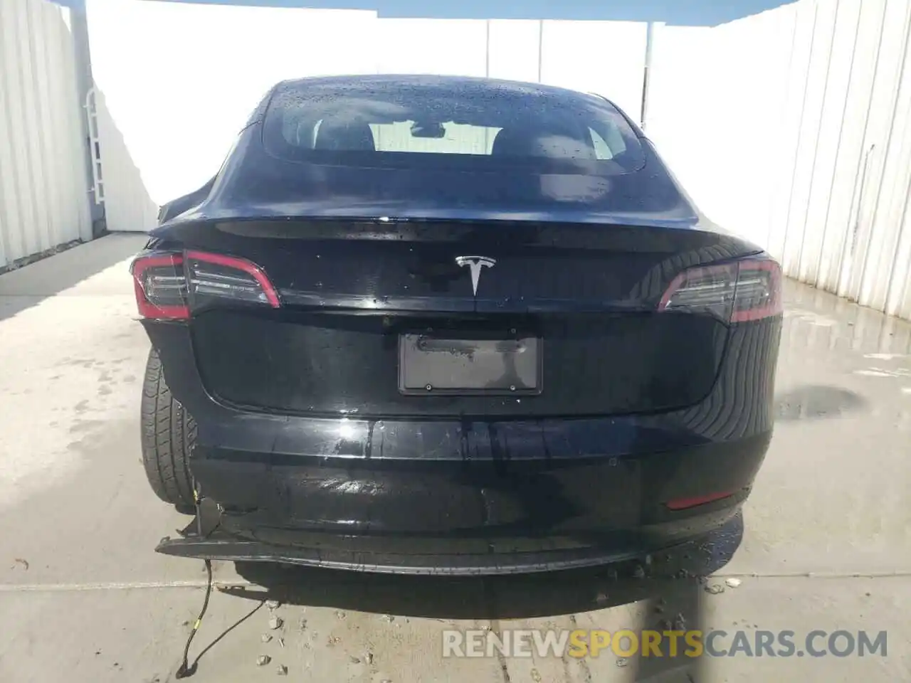 6 Photograph of a damaged car 5YJ3E1EA7NF187221 TESLA MODEL 3 2022