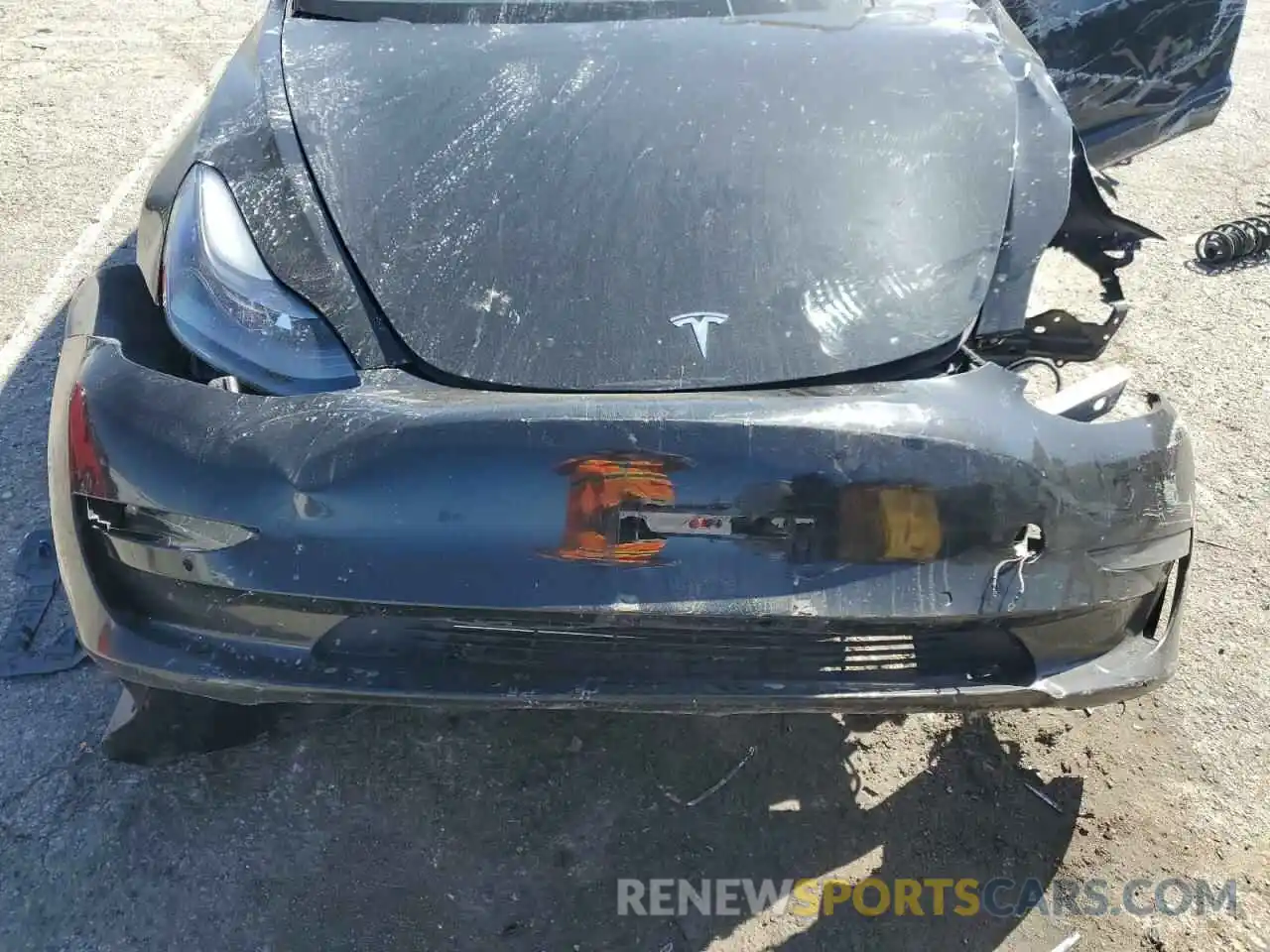 11 Photograph of a damaged car 5YJ3E1EA7NF187591 TESLA MODEL 3 2022