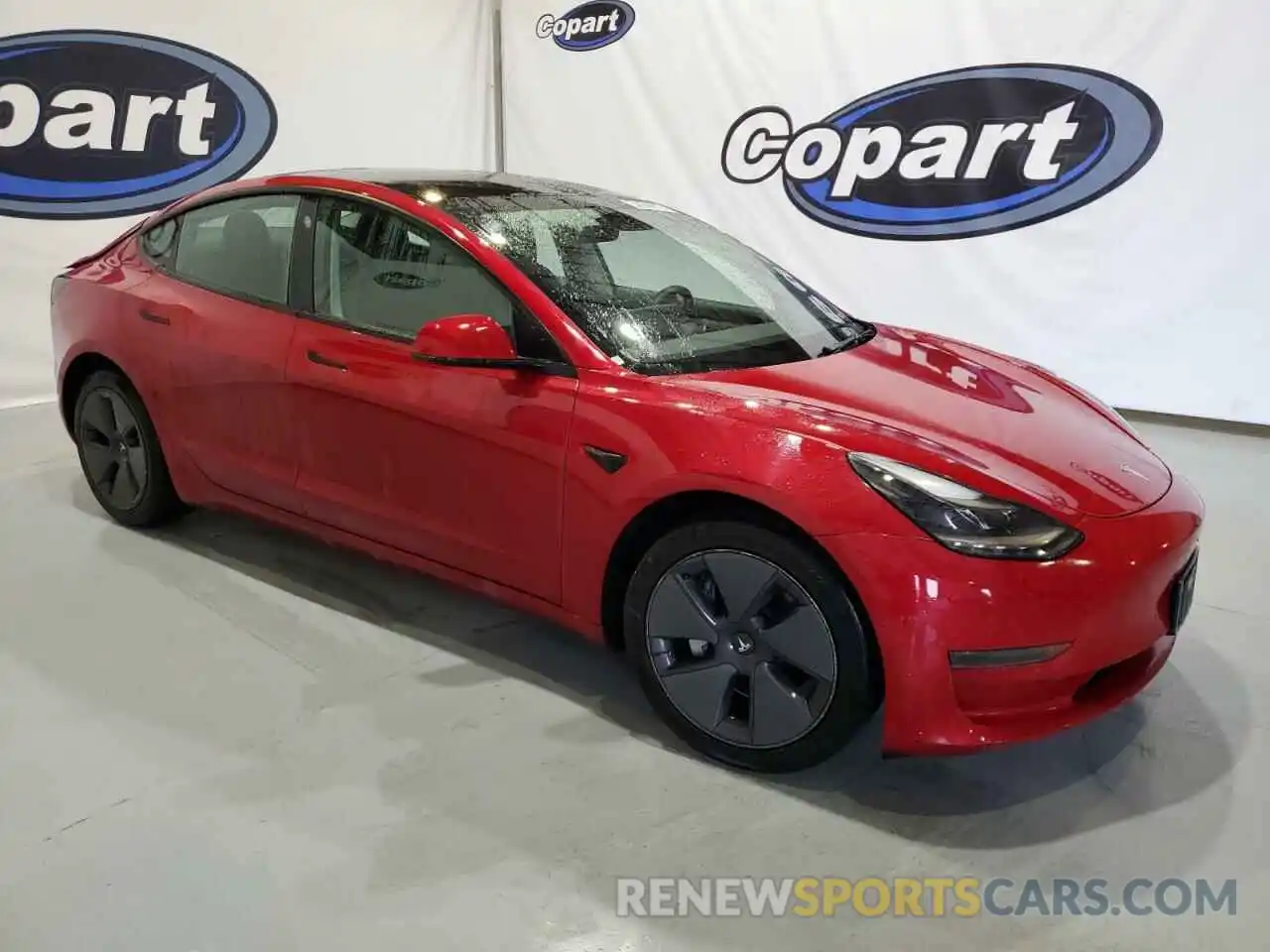 4 Фотография поврежденного автомобиля 5YJ3E1EA7NF286671 TESLA MODEL 3 2022