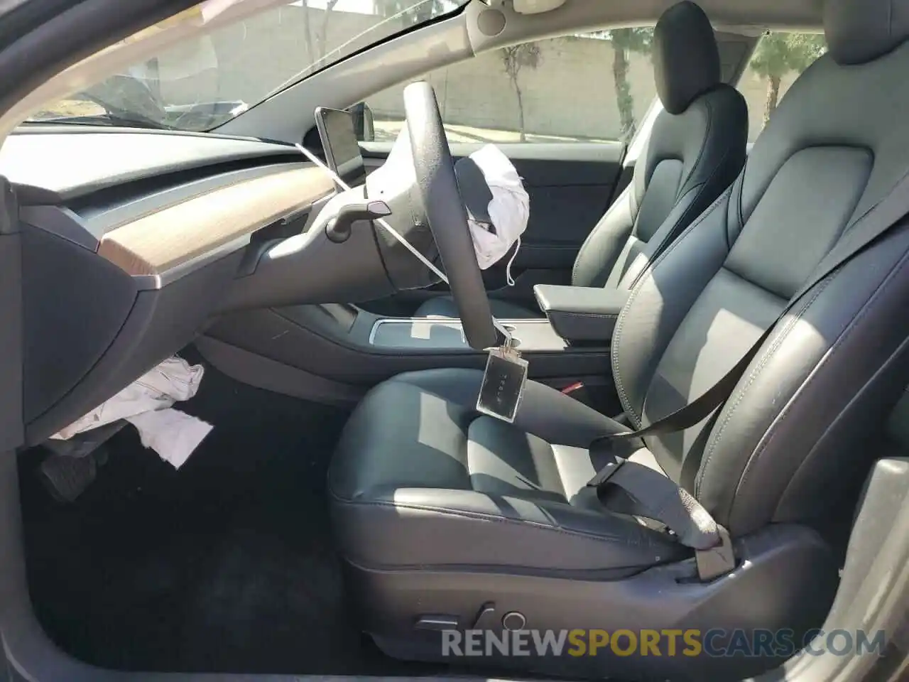 7 Photograph of a damaged car 5YJ3E1EA7NF370960 TESLA MODEL 3 2022