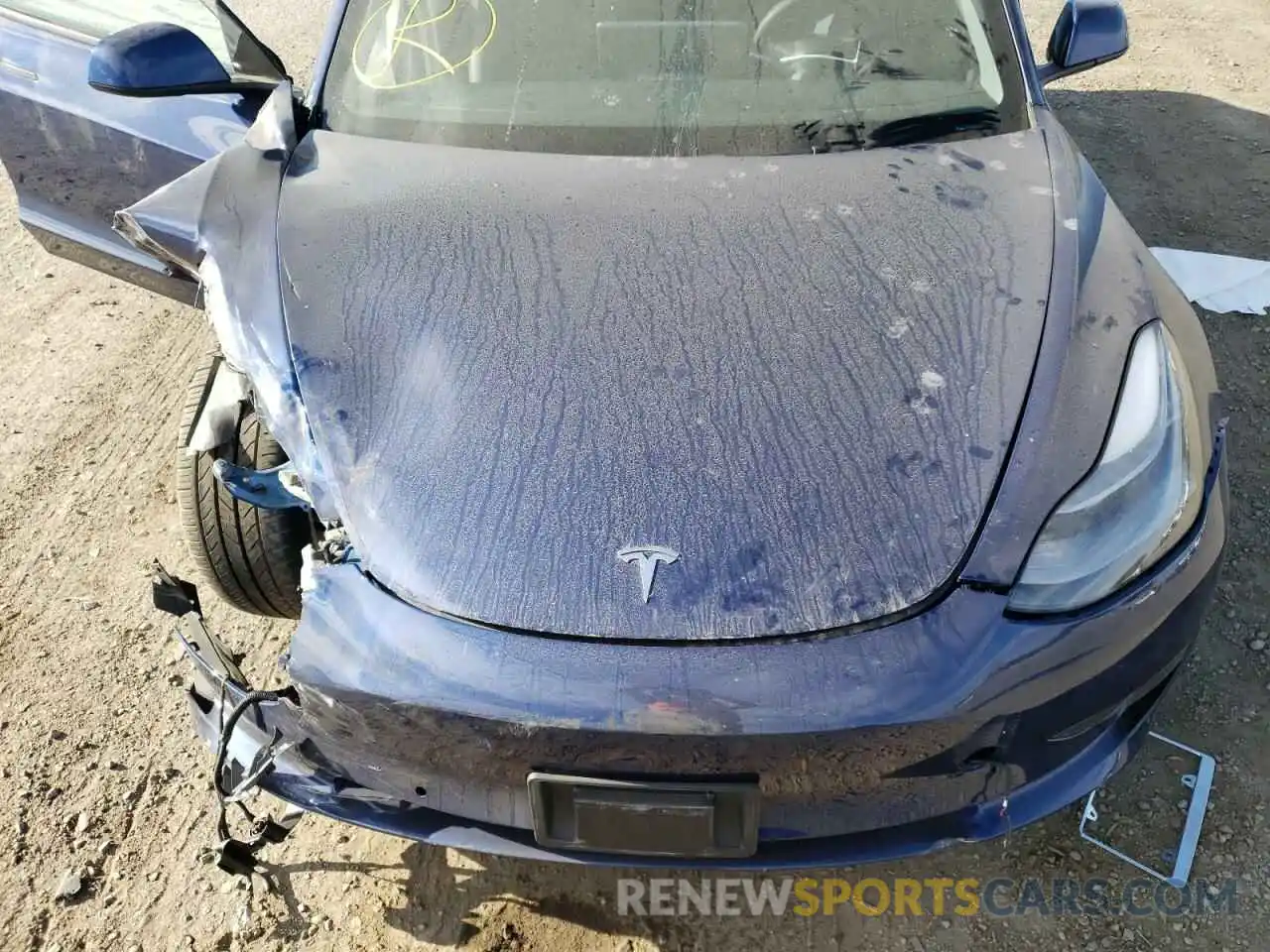 7 Photograph of a damaged car 5YJ3E1EA8NF145477 TESLA MODEL 3 2022