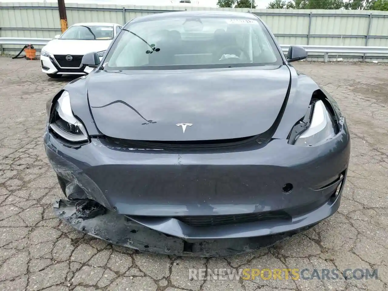 9 Photograph of a damaged car 5YJ3E1EA8NF189916 TESLA MODEL 3 2022