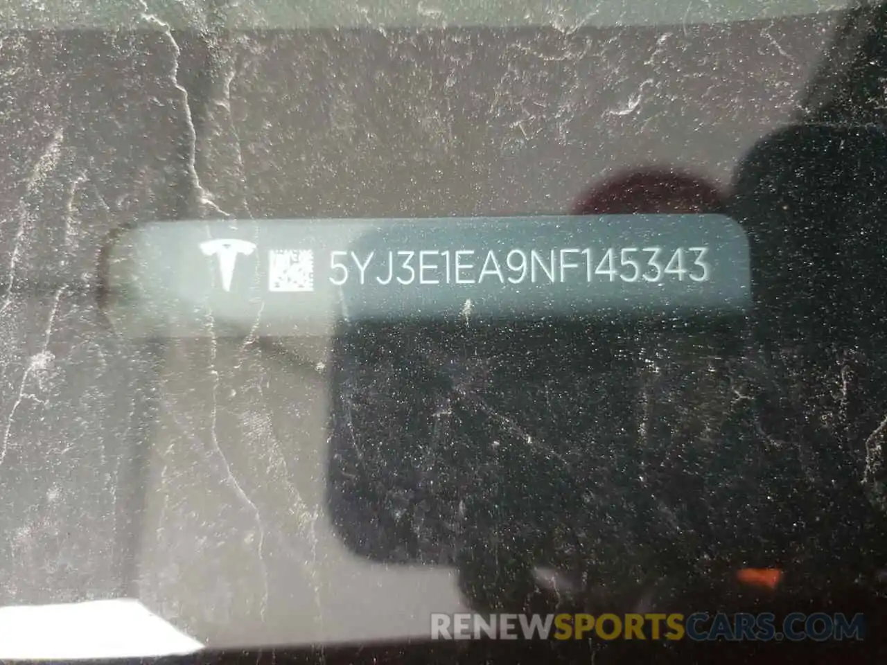 10 Photograph of a damaged car 5YJ3E1EA9NF145343 TESLA MODEL 3 2022