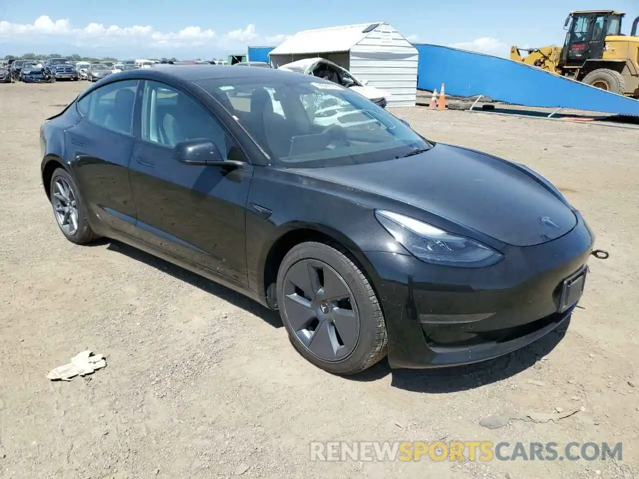 1 Photograph of a damaged car 5YJ3E1EA9NF188239 TESLA MODEL 3 2022