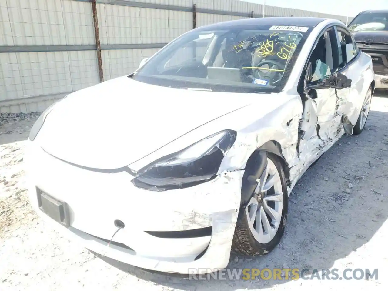 10 Photograph of a damaged car 5YJ3E1EA9NF188676 TESLA MODEL 3 2022