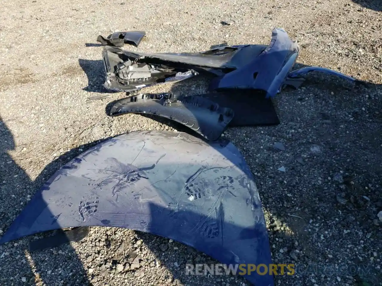 9 Photograph of a damaged car 5YJ3E1EA9NF192145 TESLA MODEL 3 2022