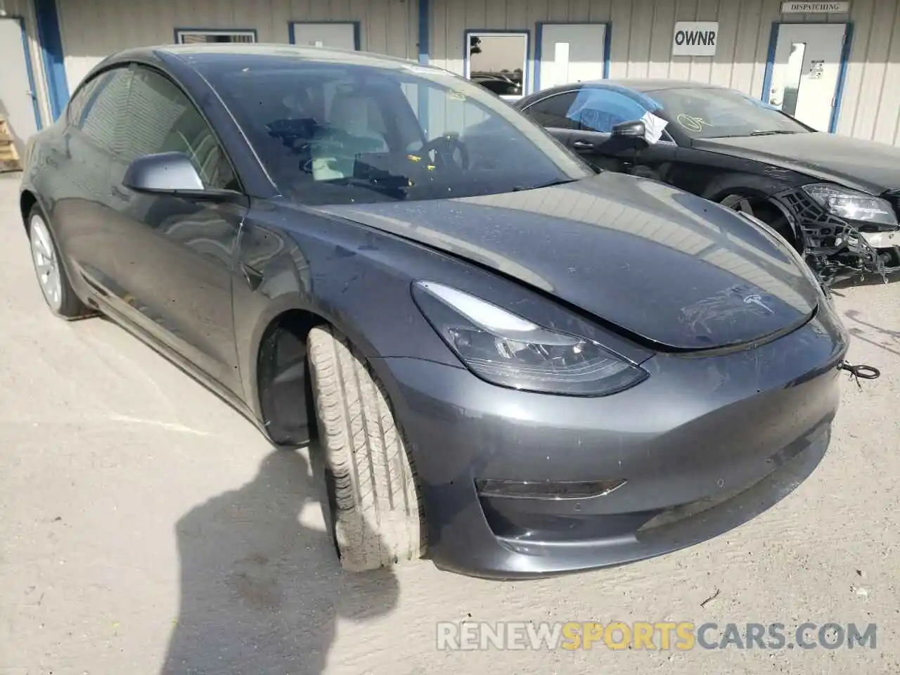 1 Фотография поврежденного автомобиля 5YJ3E1EAXNF155301 TESLA MODEL 3 2022